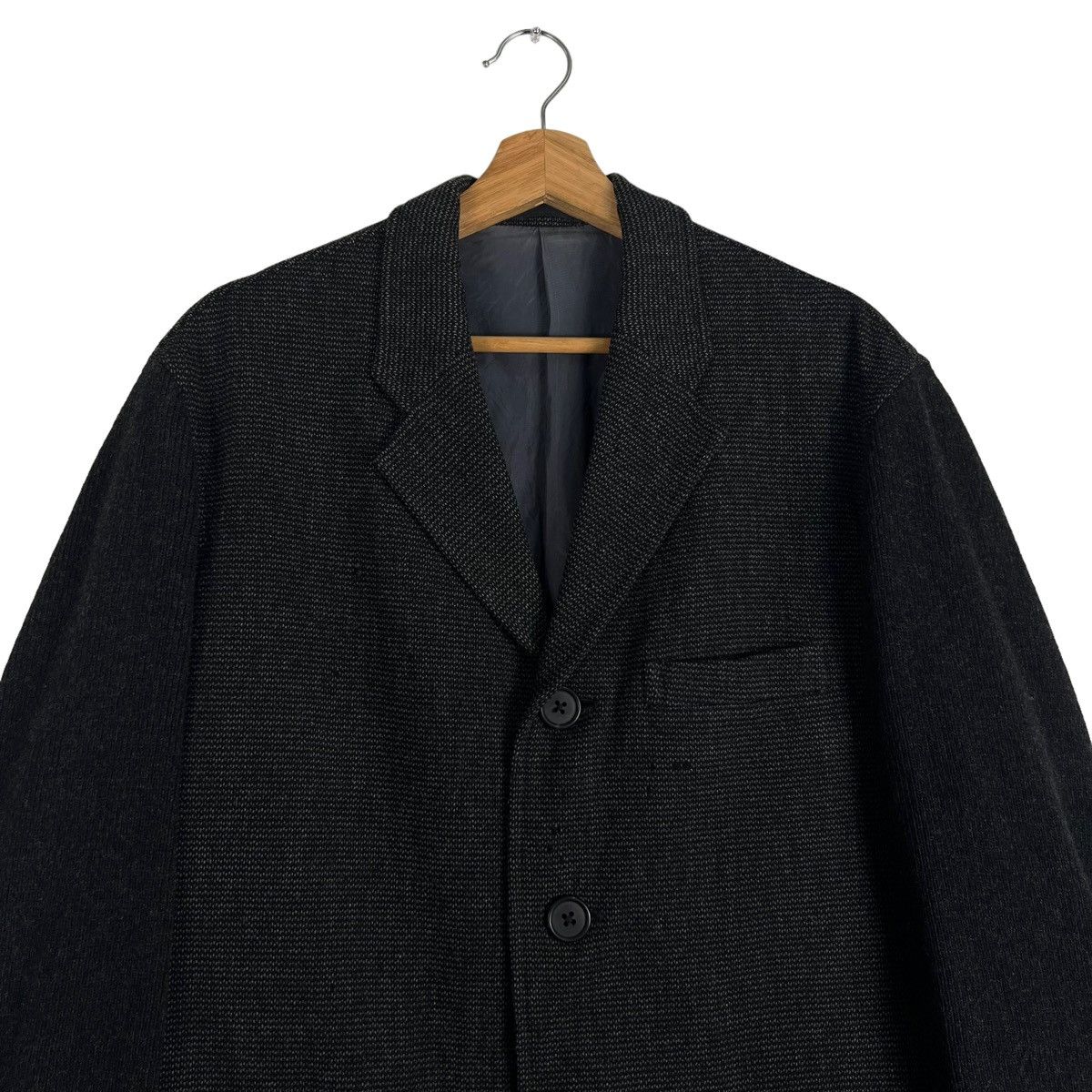 Yohji Yamamoto 🔥VTG 80’s Y’S FOR MEN WOOL JACKET CARDIGAN SLEEVE Size US S / EU 44-46 / 1 - 3 Thumbnail