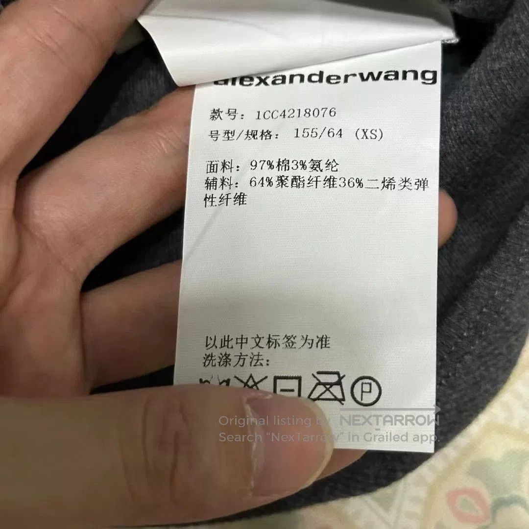 Alexander Wang Alexander Wang Letter Shorts. Size US 26 / EU 42 - 3 Thumbnail