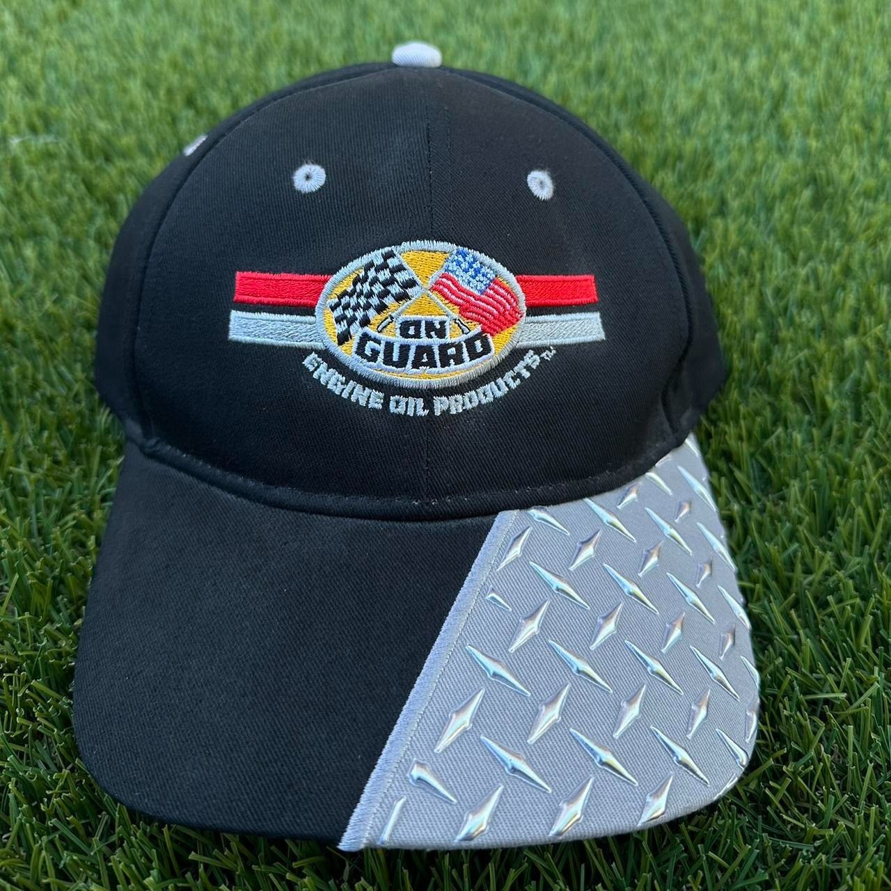 NASCAR × Vintage Vintage On Guard Engine Oil Racing Hat Size ONE SIZE - 3 Thumbnail