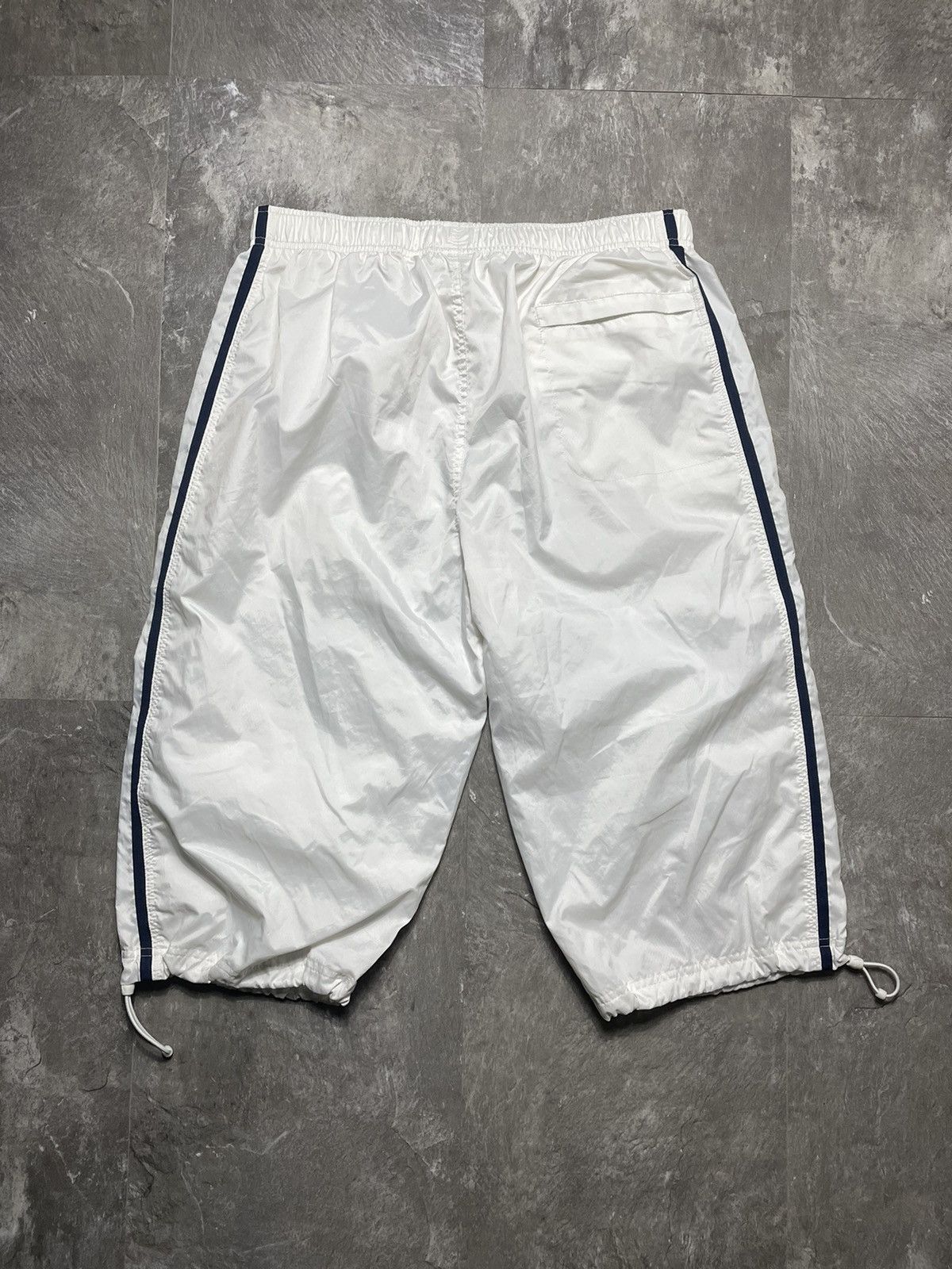 Nike Vintage Nike Y2K Nylon Drill Track 2/3 Pants Breeches Size US 36 / EU 52 - 5 Thumbnail