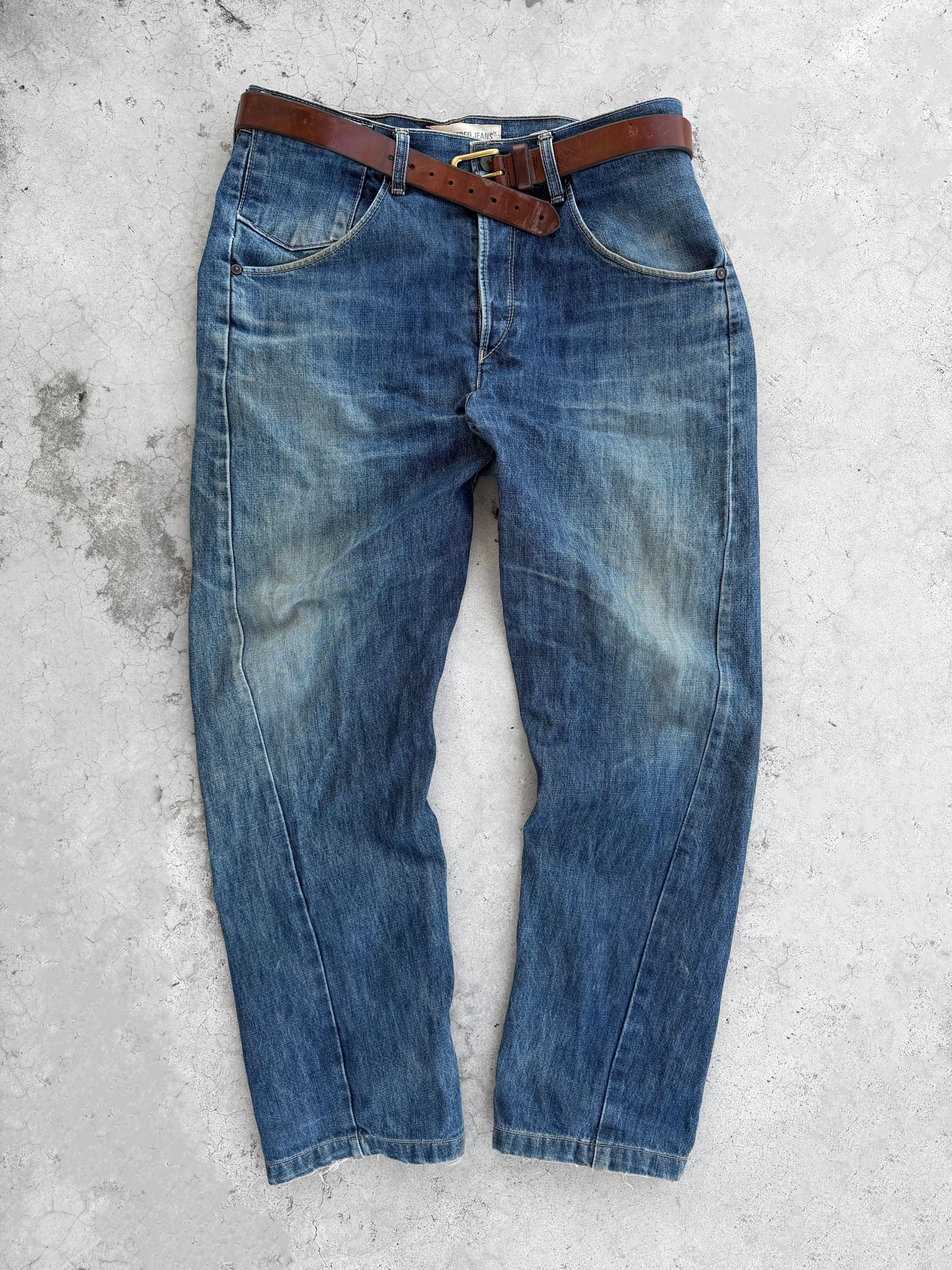 Levi's Y2K Levis Engineered Distressed Jeans Size US 34 / EU 50 - 3 Thumbnail