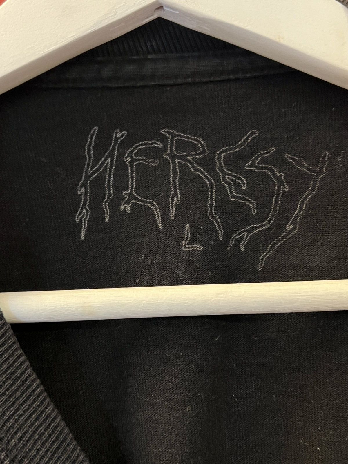 HERESY Heresy graphic black tee Size US L / EU 52-54 / 3 - 3 Thumbnail