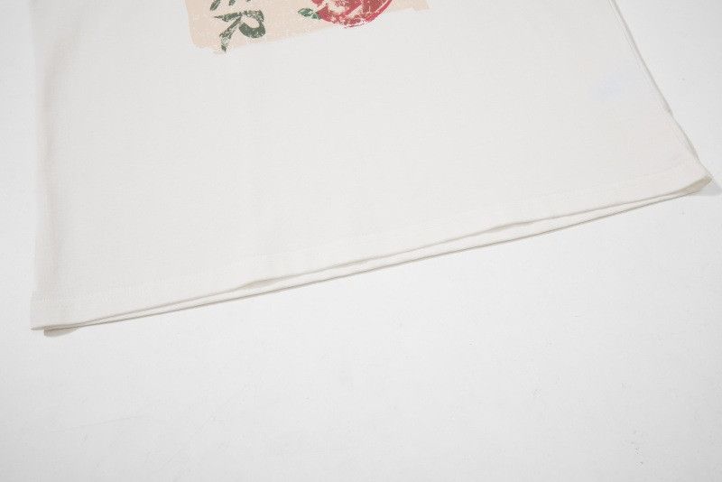 Japanese Brand Men's Loose-Fit Hip-Hop T-Shirt with Green Pepper Pattern Size US M / EU 48-50 / 2 - 4 Thumbnail