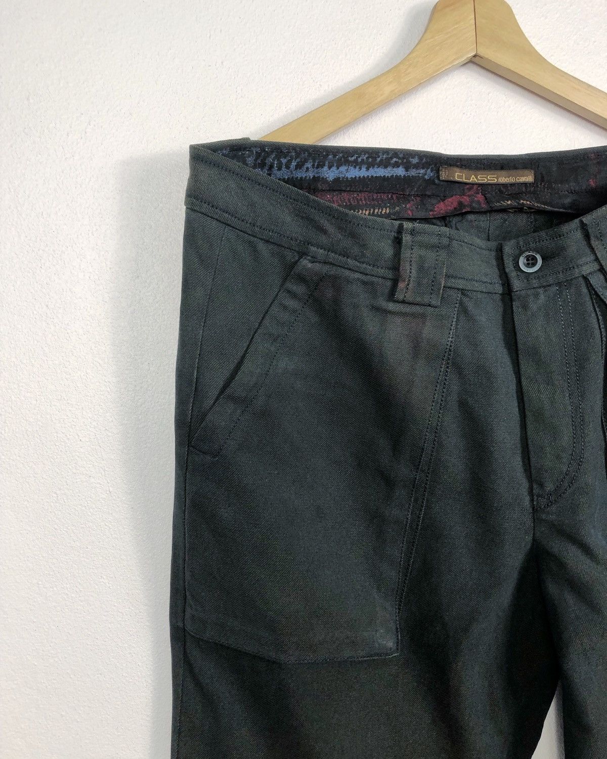 Roberto Cavalli Vintage Class by Roberto Cavalli Cargo Pants Made in Italy Size US 34 / EU 50 - 3 Thumbnail