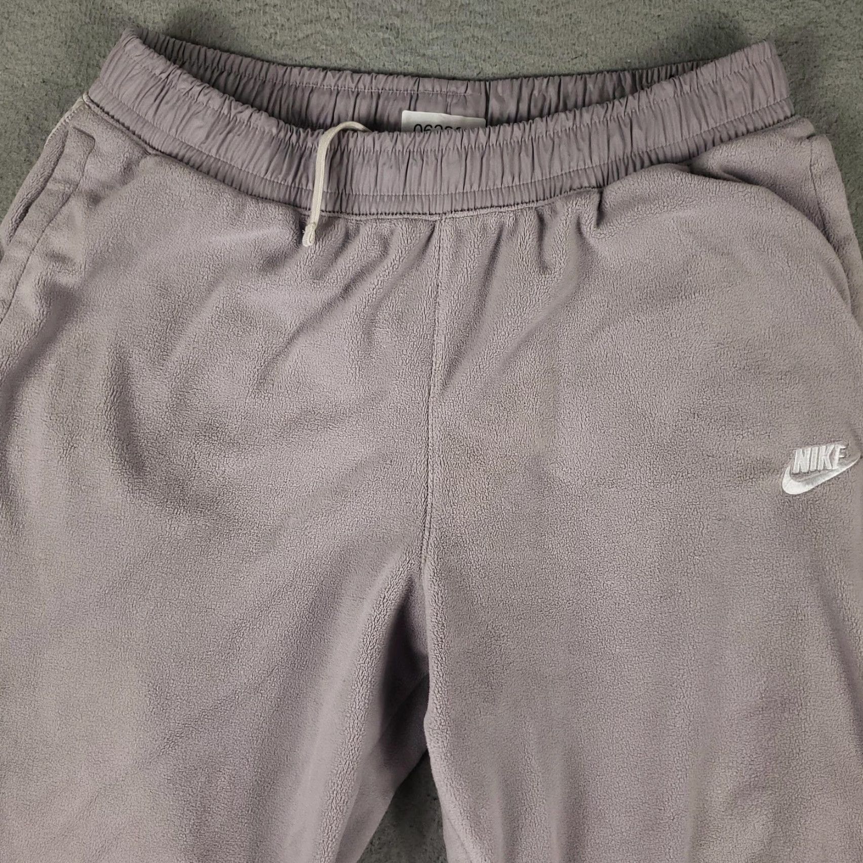 Nike Nike Pants Mens Large Gray Fleece Track Joggers Sweatpants Athletic Size US 33 - 2 Thumbnail