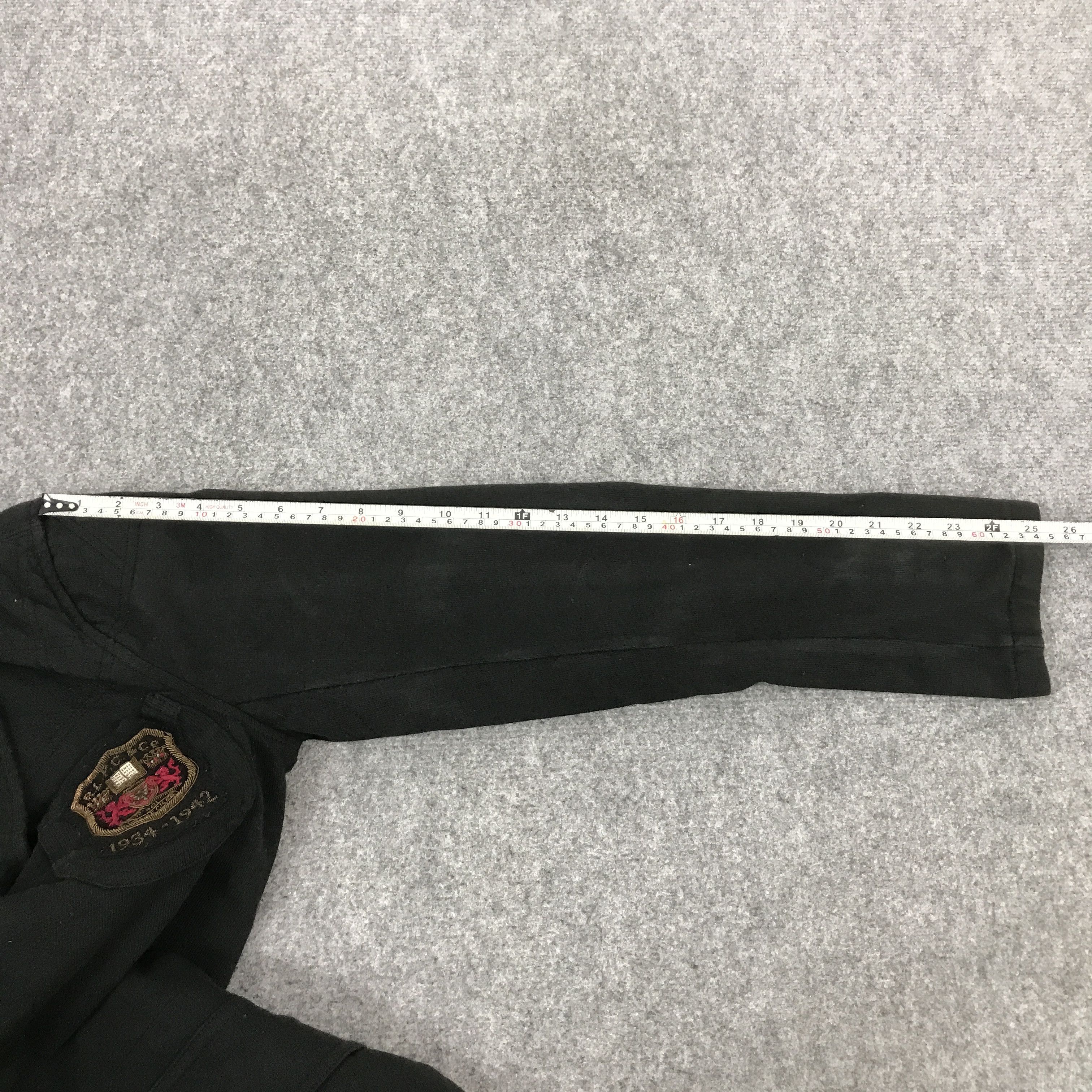 Polo Ralph Lauren × Vintage POLO BY RALPH LAUREN COTTON BLAZER BLACK FADED COAT Size US M / EU 48-50 / 2 - 10 Thumbnail