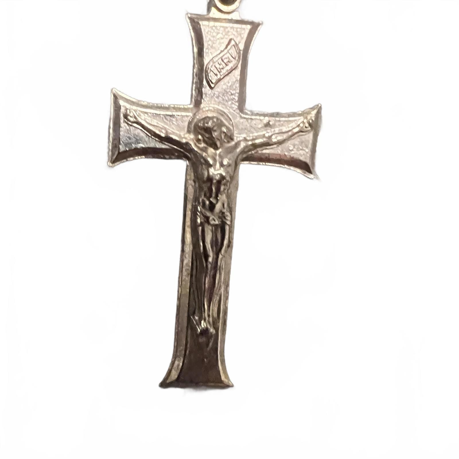 Unknown London Silver Crucifix Pendant Necklace Size ONE SIZE - 1 Preview