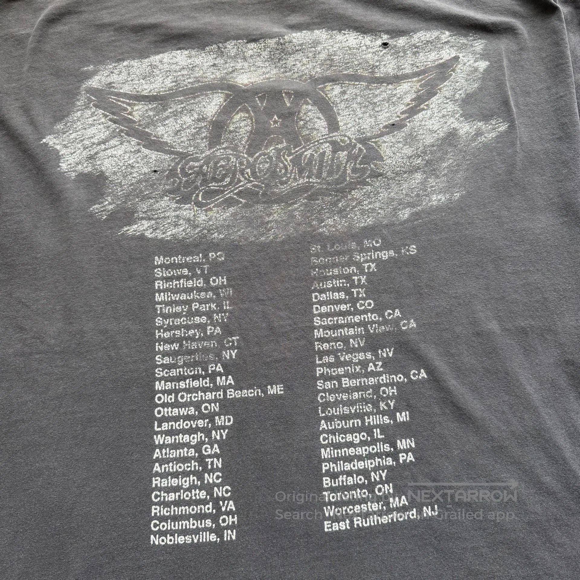 Vintage Vintage 1993 Aerosmith Travis Scott Tee. Size US M / EU 48-50 / 2 - 5 Thumbnail