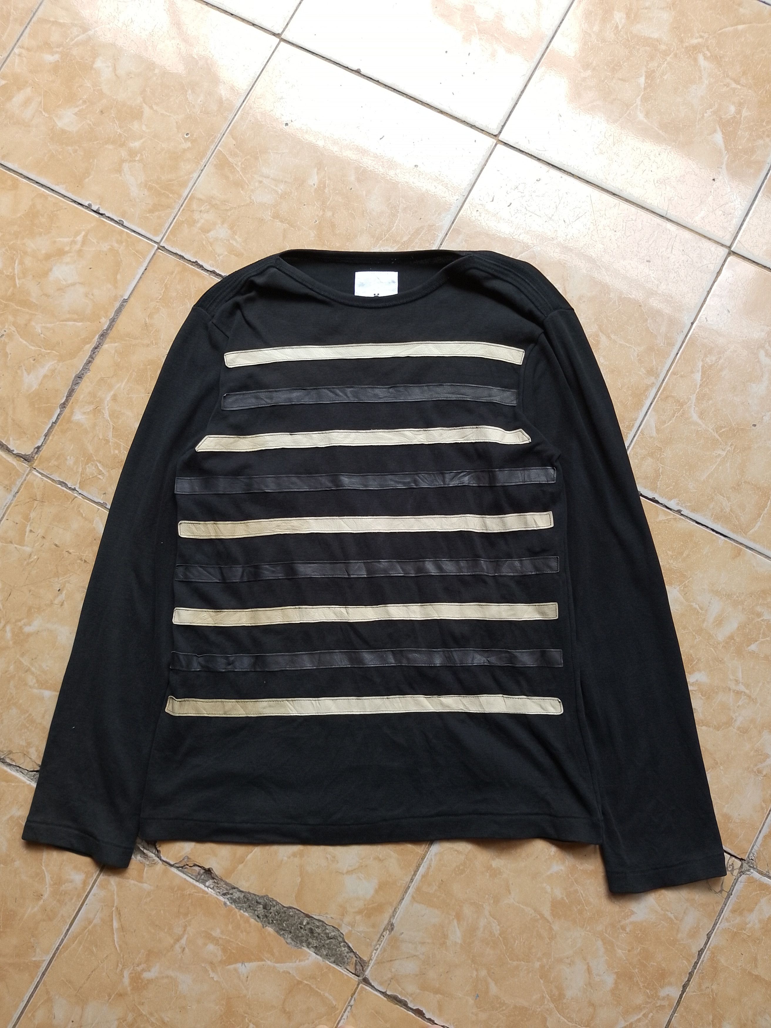If Six Was Nine × Japanese Brand × Vintage Vintage Aland Japan Horse Leather Stripe Size US L / EU 52-54 / 3 - 1 Thumbnail