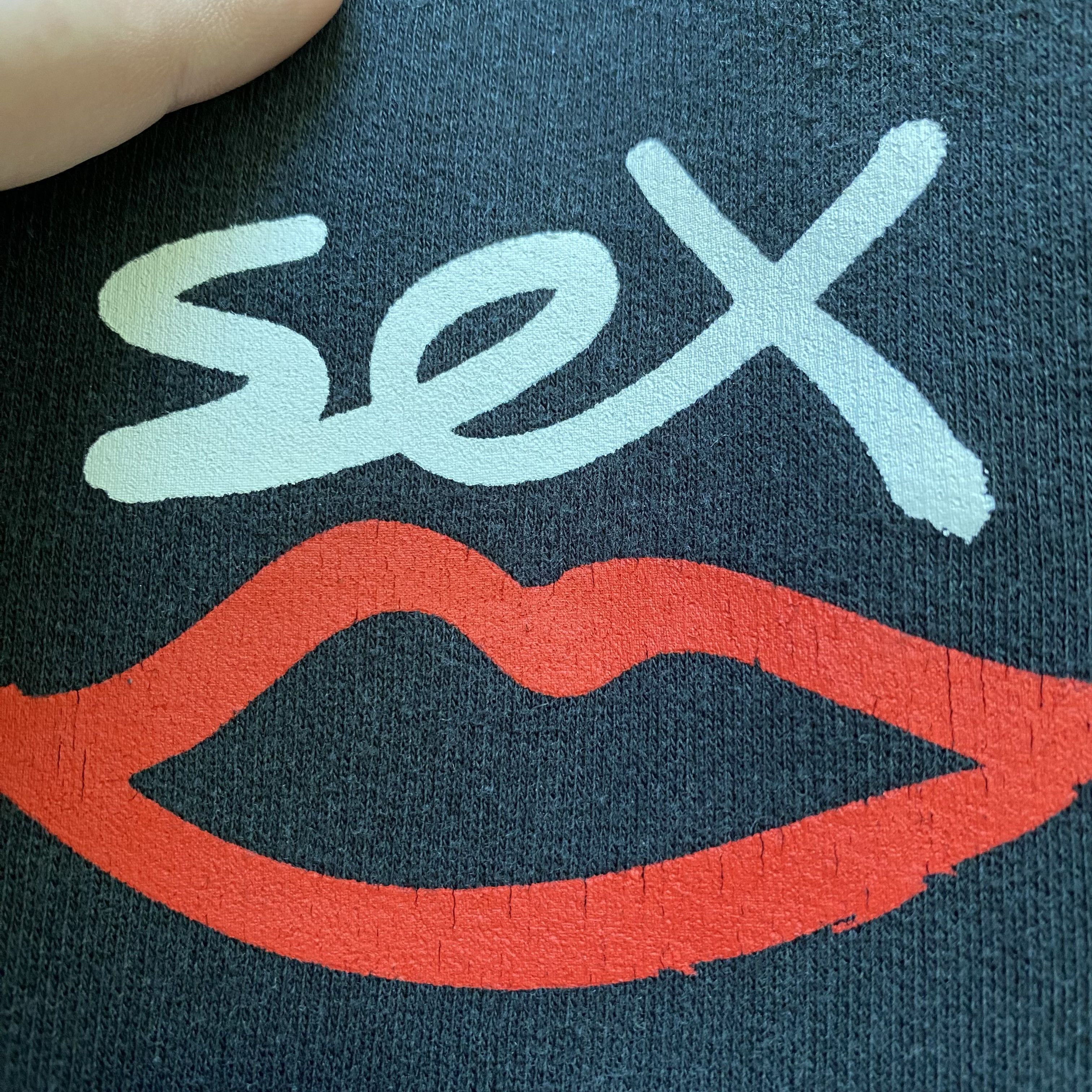 Sex Skateboards 🔞 Vintage SEX Skateboards hoodie Kiss logo Faded Size US M / EU 48-50 / 2 - 8 Thumbnail