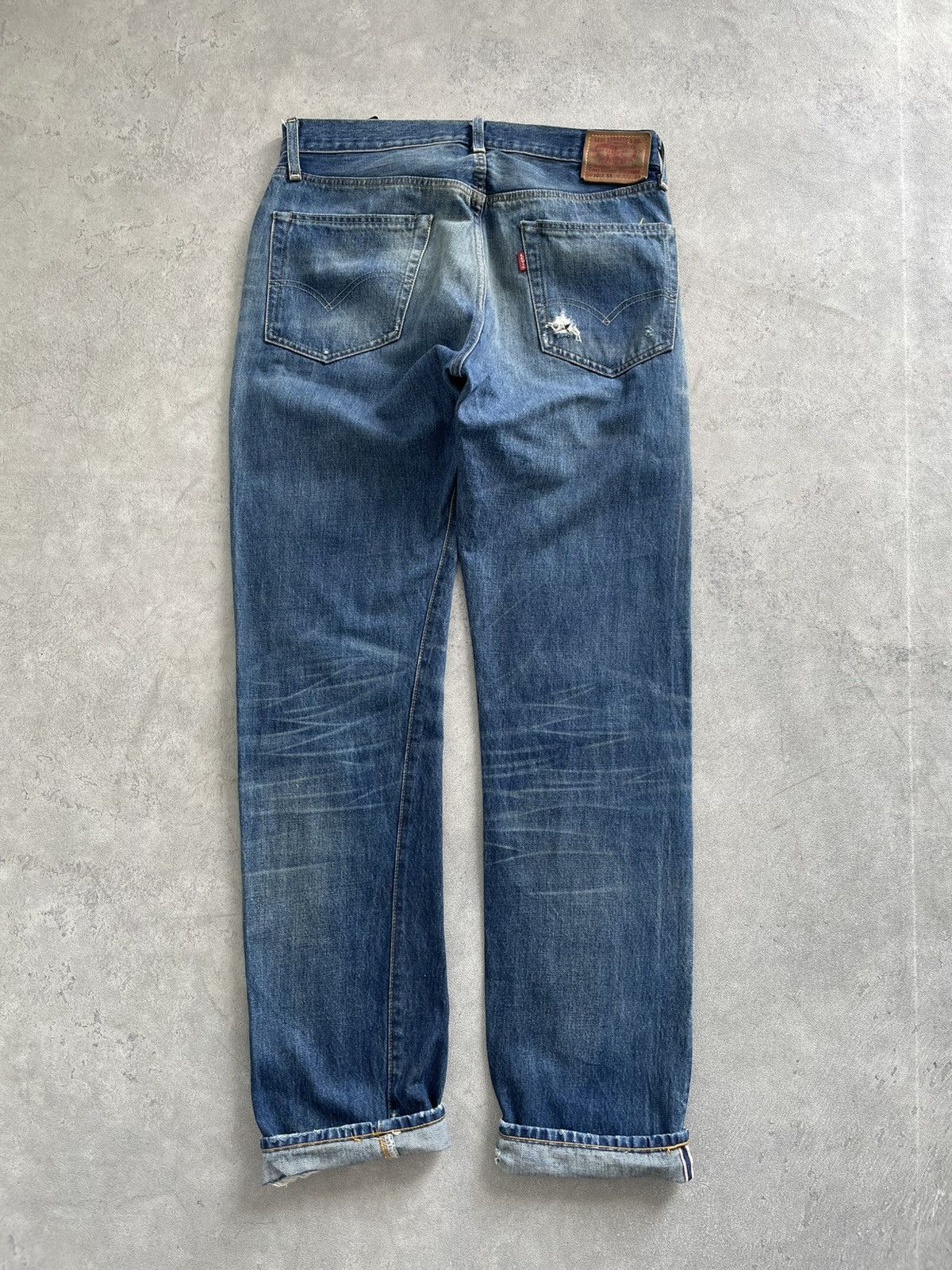 Japanese Brand × Levi's × Levi's Vintage Clothing Levis 501 zxx Selvedge Vintage Big E X Japanese Brand Size US 33 - 6 Thumbnail