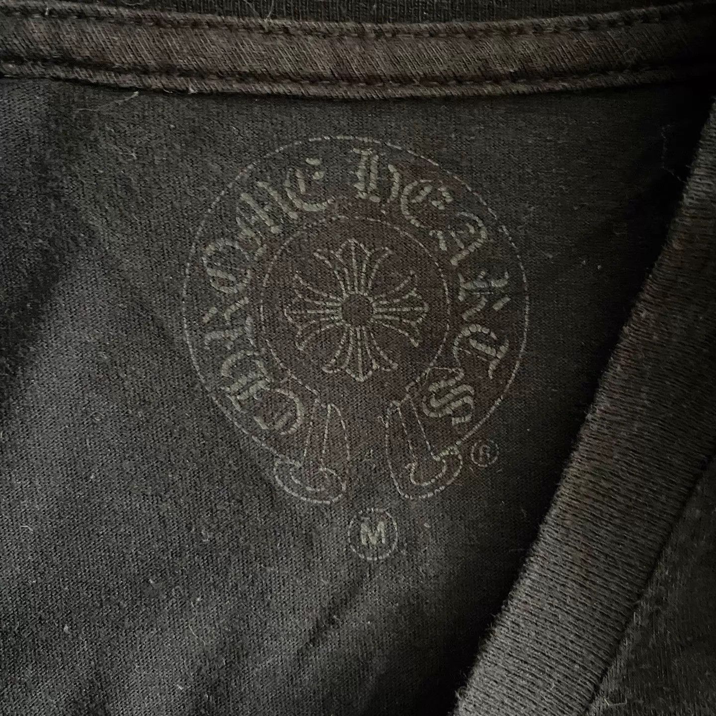 Chrome Hearts Chrome Hearts HK Limited Black Horse Shoe LS M 99N Size US M / EU 48-50 / 2 - 3 Thumbnail