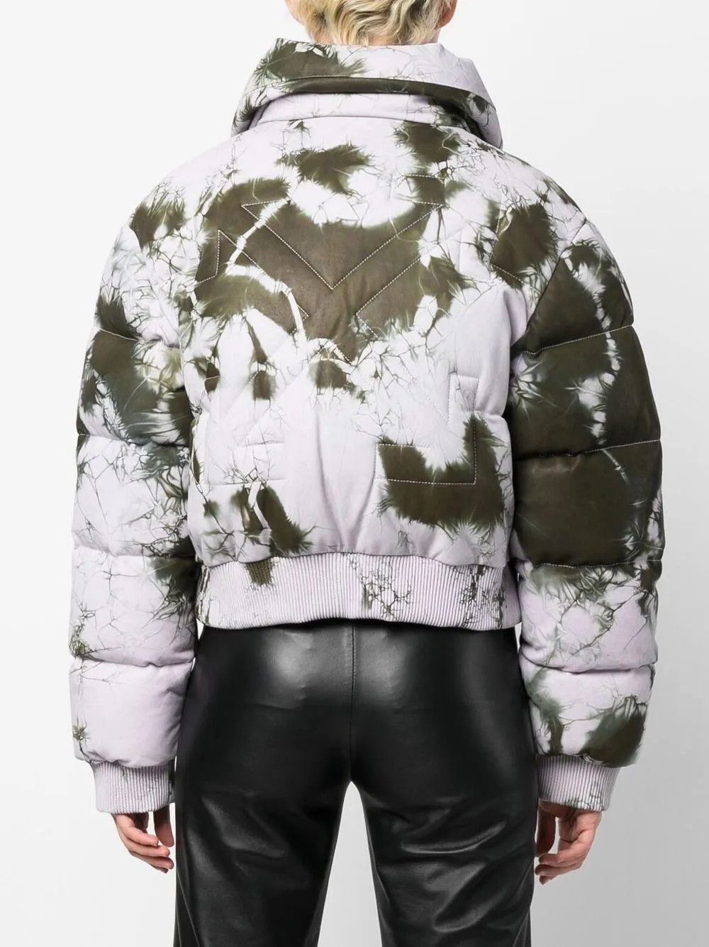 Off-White o1y1125 Shell Jacket in Lilac/Brown Size XS / US 0-2 / IT 36-38 - 3 Thumbnail
