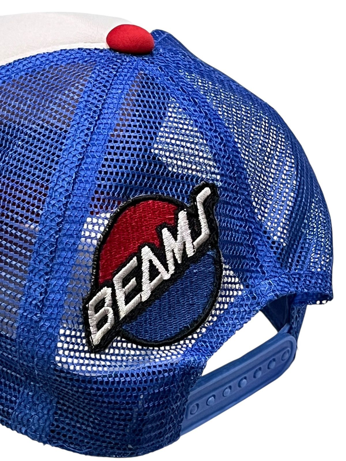 Beams Japan Vintage Y2K BEAMS Trucker Hat Aloha Car Print Pepsi Vibes Size ONE SIZE - 12 Thumbnail