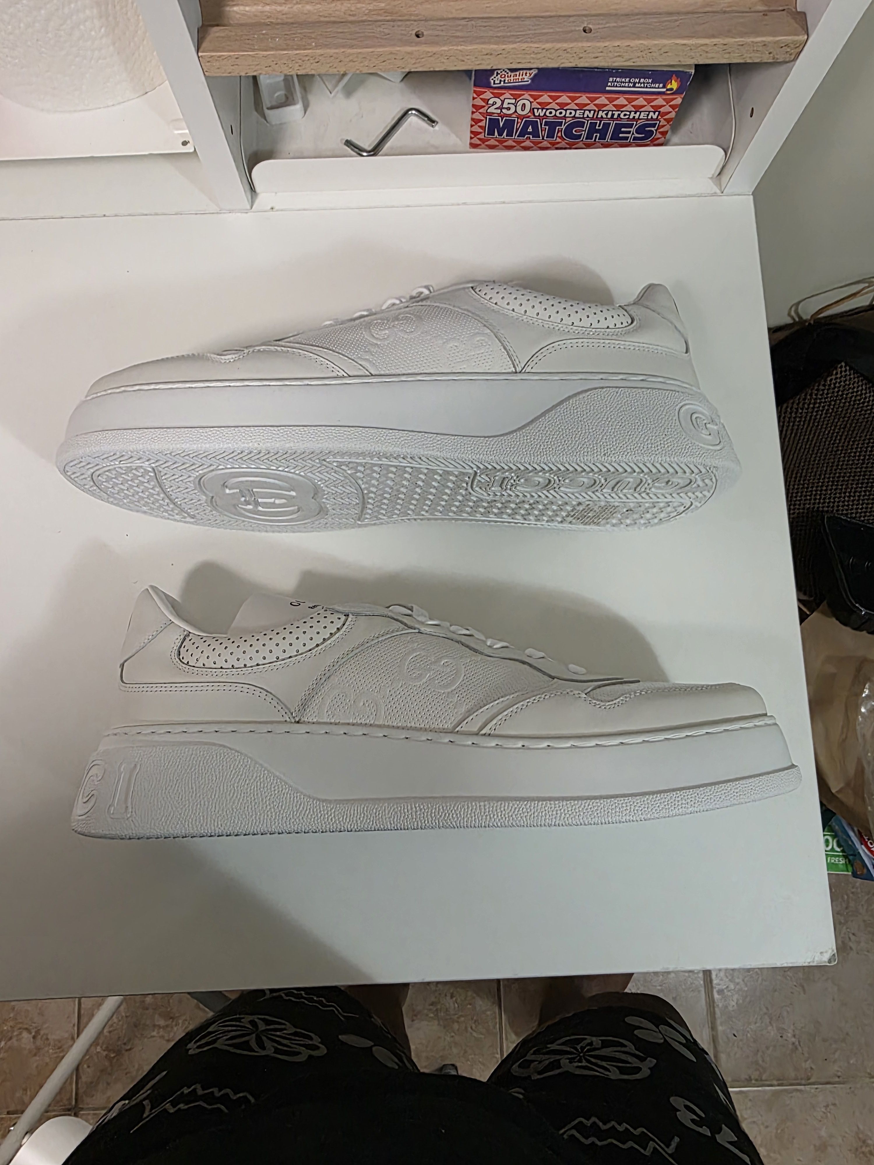 Gucci Gucci GG Embossed Sneaker Size US 14 / EU 47 - 2 Thumbnail
