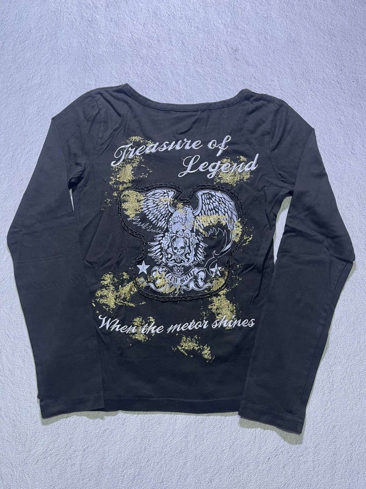Japanese Brand Y2K JEFFY SOUR long sleeve tshirt Size S / US 4 / IT 40 - 1 Thumbnail