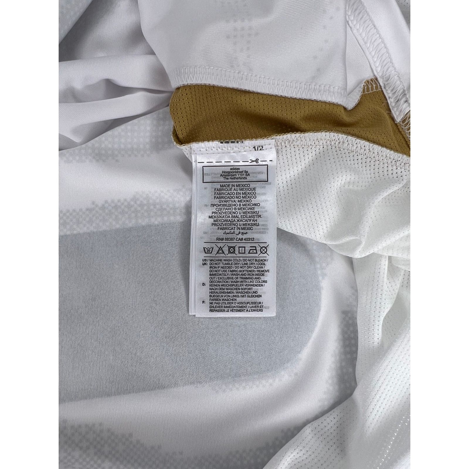 Adidas Adidas Tigres UANL Third Jersey White Gold Size XL Men's Size US XL / EU 56 / 4 - 11 Thumbnail