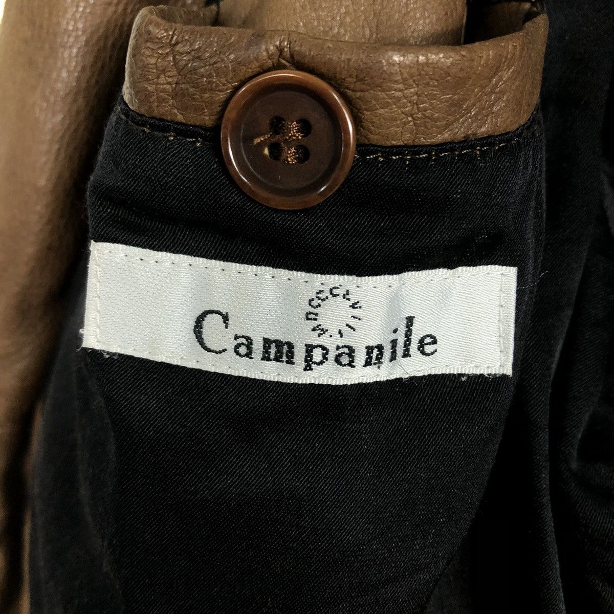 Japanese Brand 📌Vintage Biker Leather Jacket Campanile Blanket Issey Miyake Size US M / EU 48-50 / 2 - 18 Thumbnail