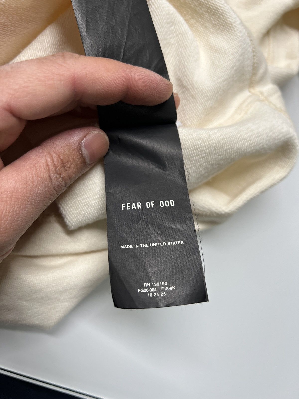 Fear of God Fear of God 1/4 zip tee Size US S / EU 44-46 / 1 - 10 Thumbnail