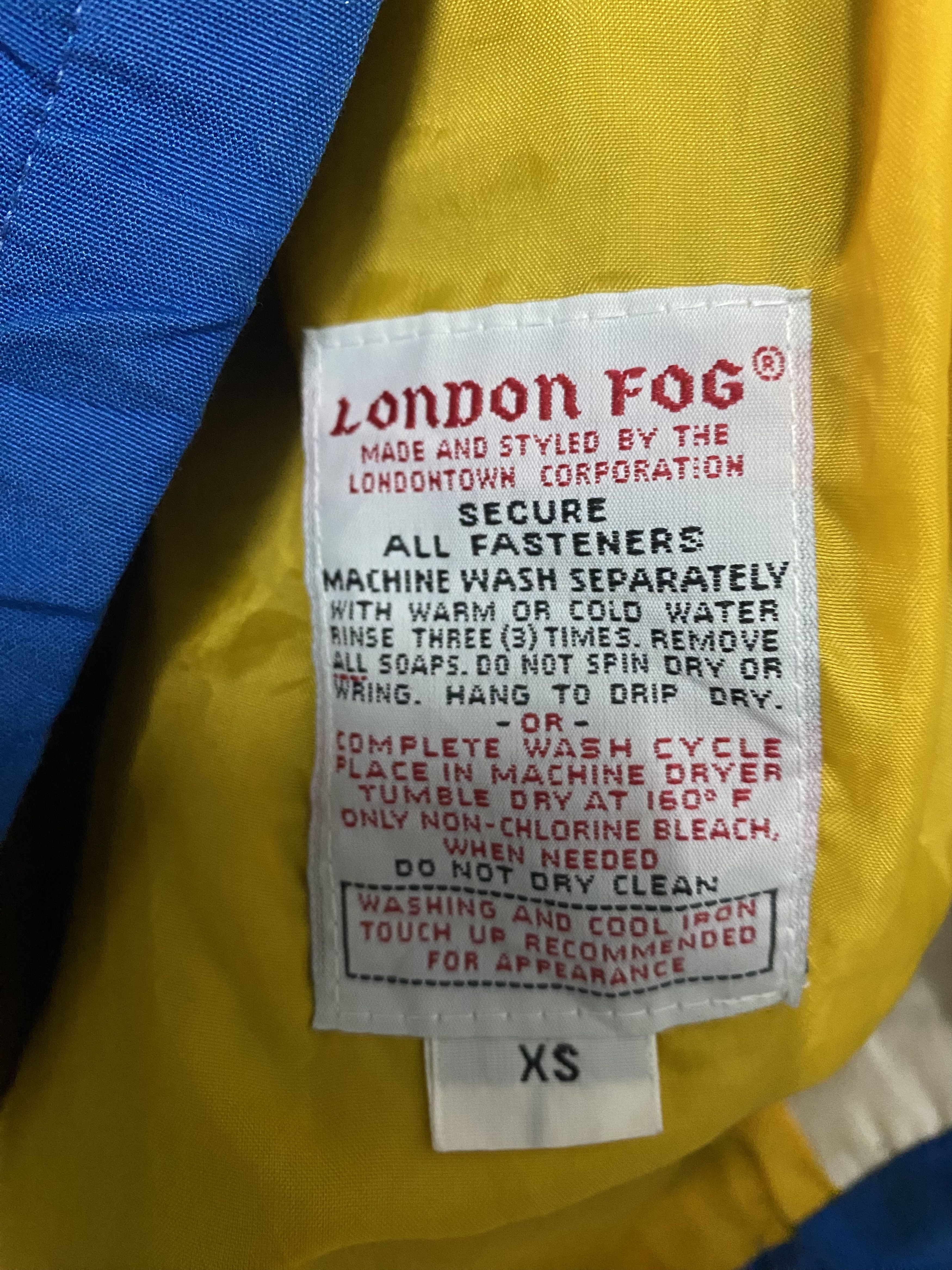 London Fog Vintage London Fog Windbreaker Light Jacket Size US XS / EU 42 / 0 - 8 Thumbnail