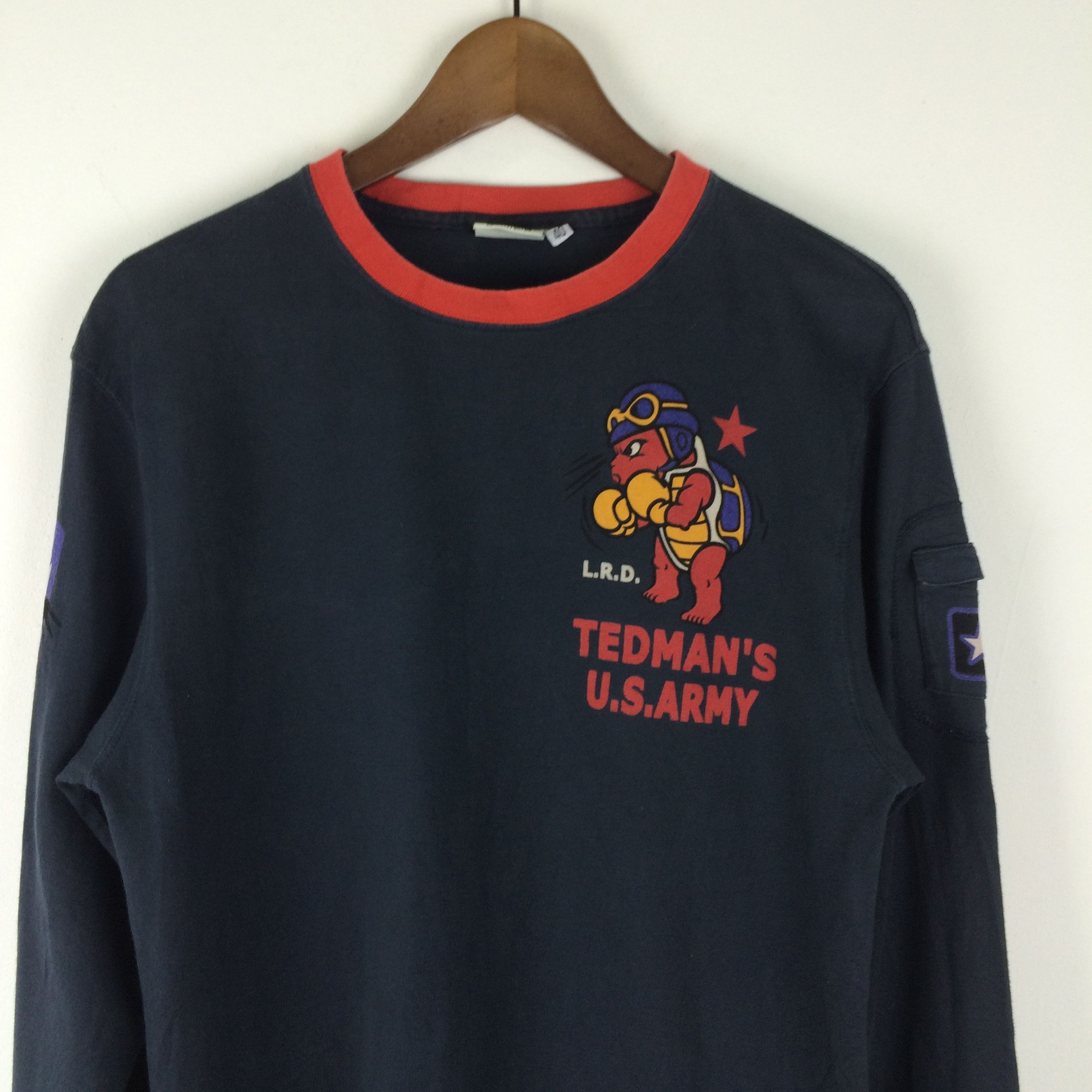 Tedman × Vintage D3 TED COMPANY TEDMAN'S UNITED STATE ARMY WW 2 DEVIL TEE Size US M / EU 48-50 / 2 - 1 Thumbnail