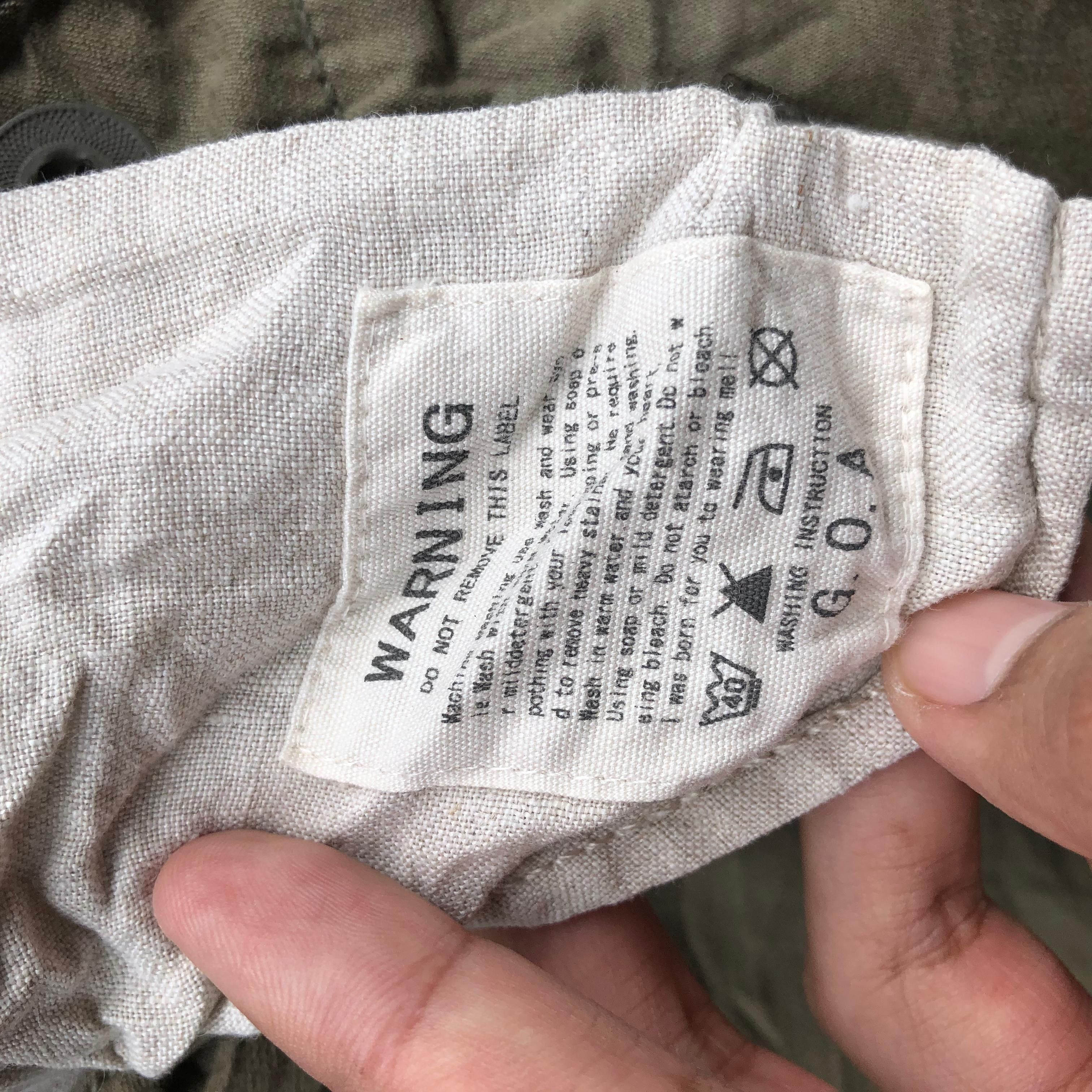 Japanese Brand G. O. A pants Size US 31 - 4 Thumbnail