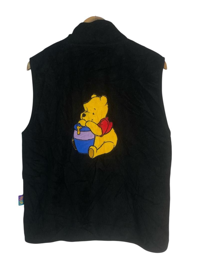 Disney Pooh fleece zipper vest by disney Size US M / EU 48-50 / 2 - 2 Thumbnail