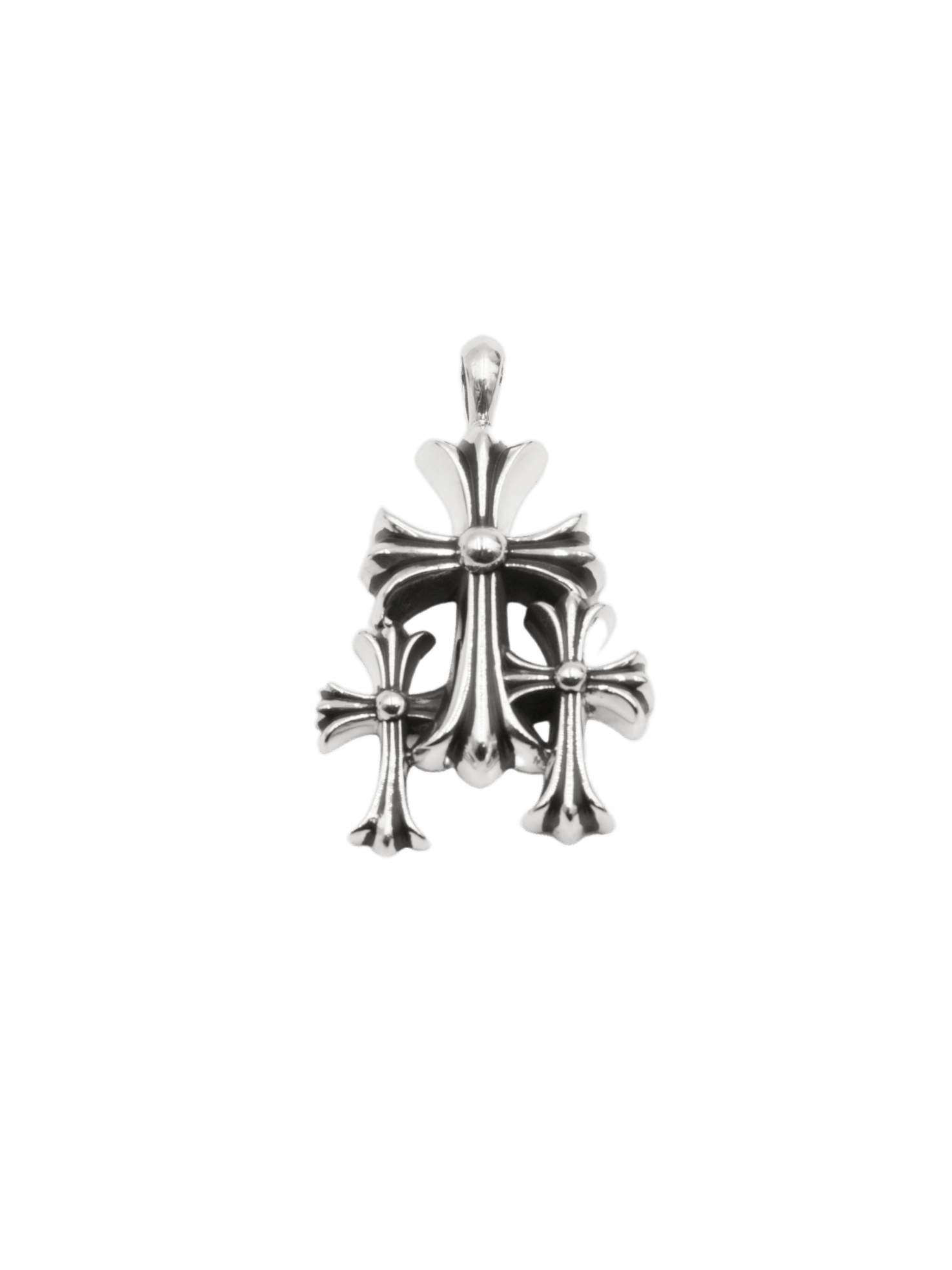 Chrome Hearts Chrome Hearts 925 Silver Triple Cross Pendant Size ONE SIZE - 1 Thumbnail
