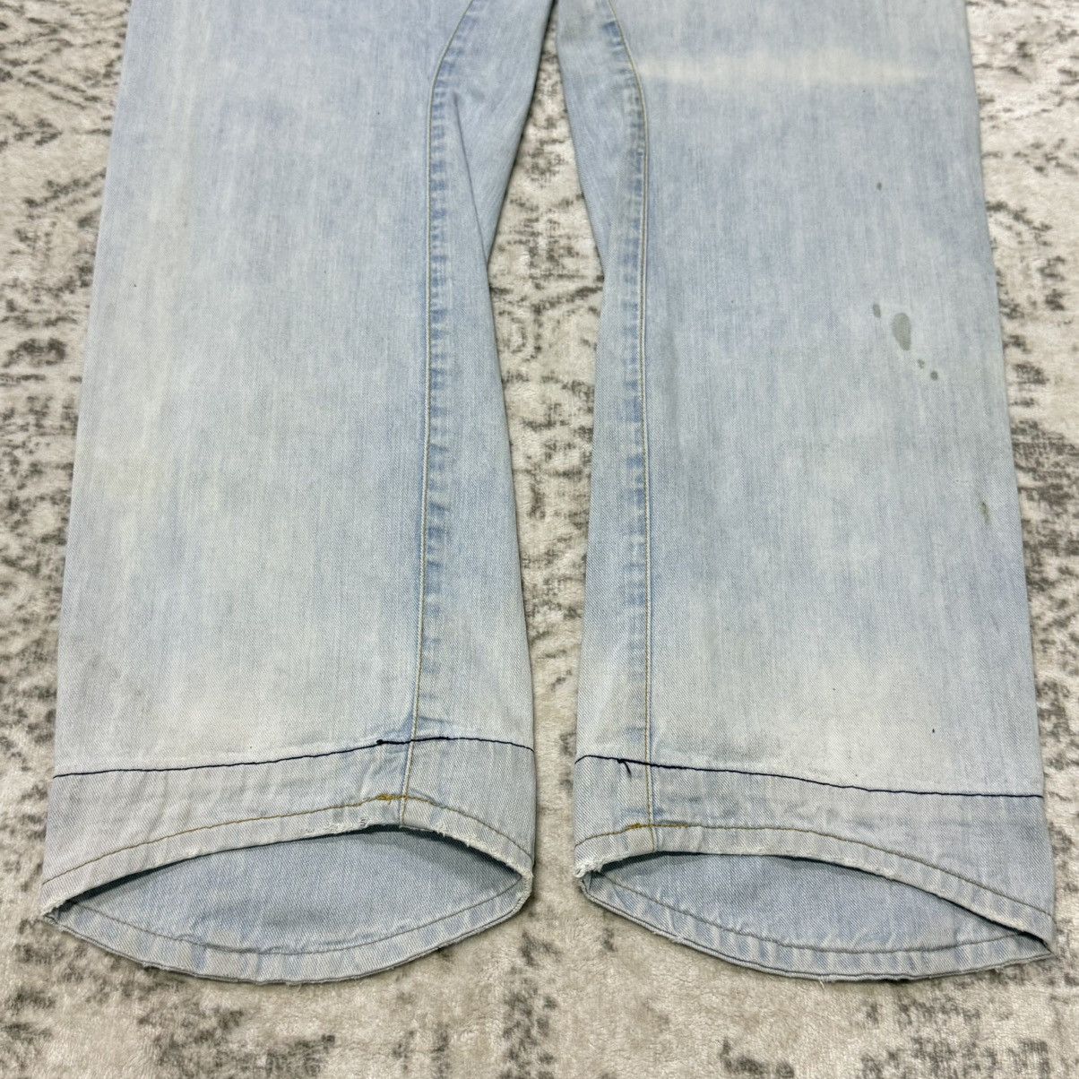 Levi's Vintage Levis enginereed Jeans Light Wash Twisted Seam Denim Size US 32 / EU 48 - 11 Thumbnail