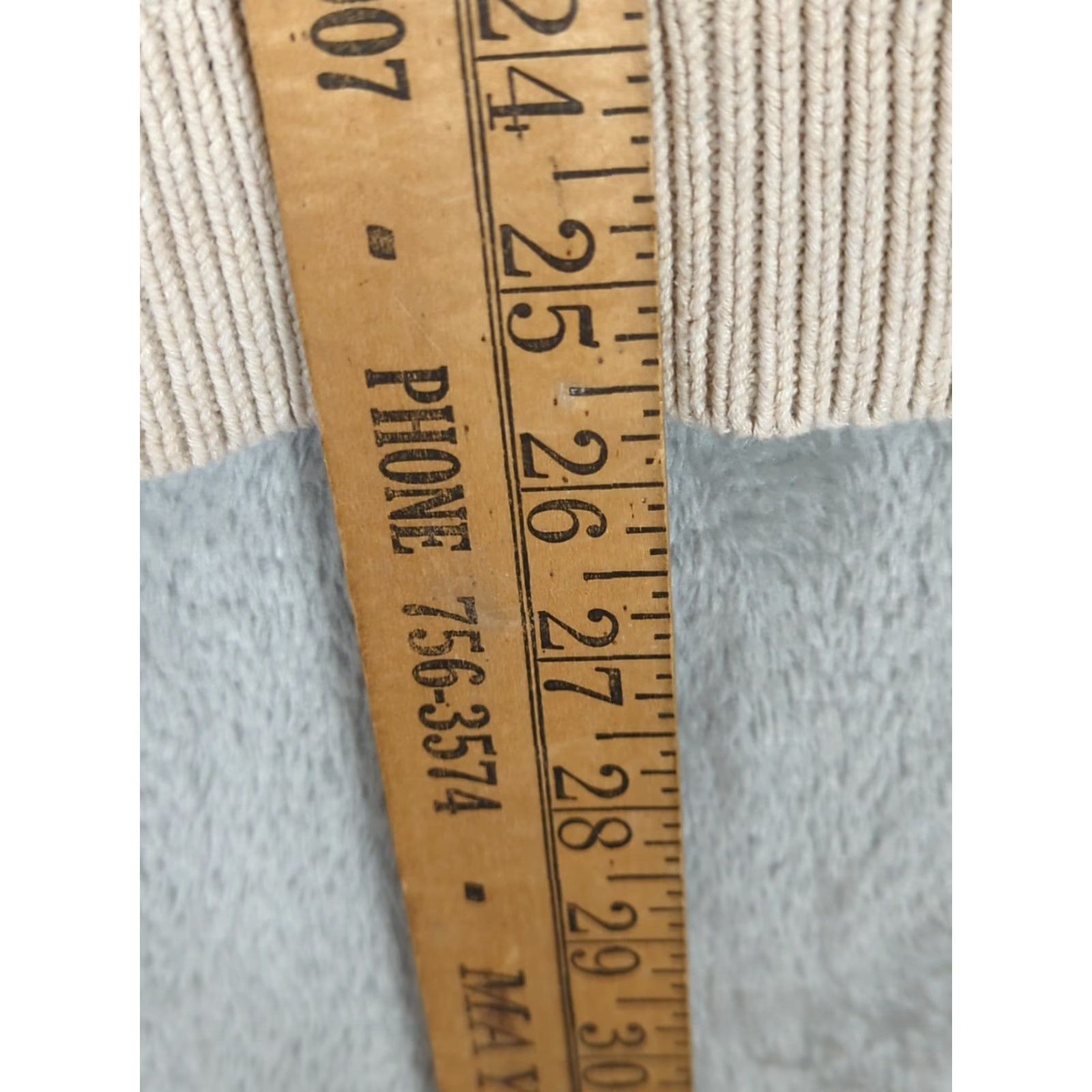 Tasso Elba Tasso Elba Sweater Mens XL Ivory Pullover Cable-Knit 1/4 Zip Mock Neck Long Sleeve Knit Cotton Size US XL / EU 56 / 4 - 7 Thumbnail