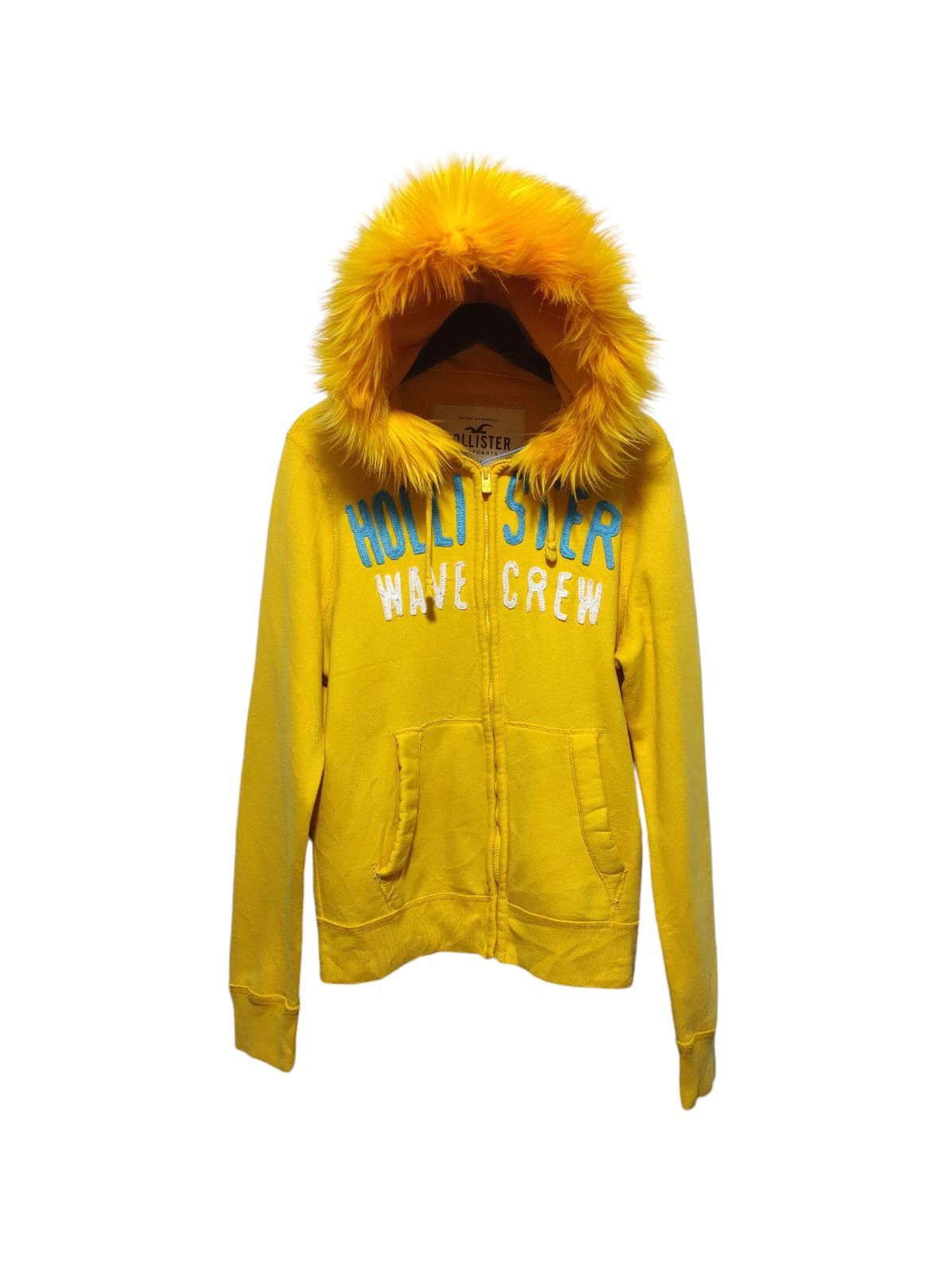 Hollister Hollister Zip Fur Hoodie IfSixWasNine LGB style Yellow Size US M / EU 48-50 / 2 - 1 Thumbnail