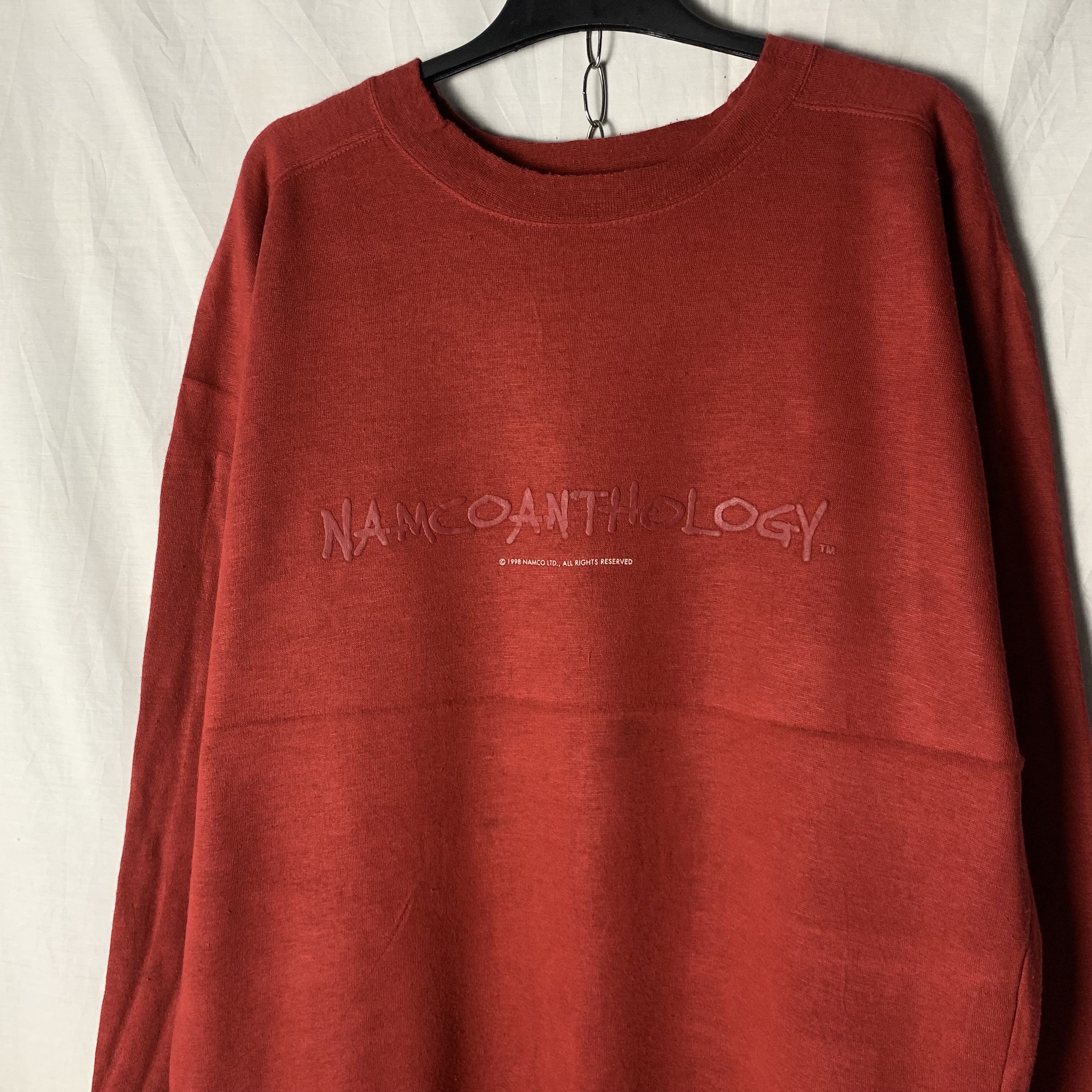 Anime 1998 NAMCOANTHOLOGY Video Games Playsation Sweatshirt Size US L / EU 52-54 / 3 - 2 Thumbnail