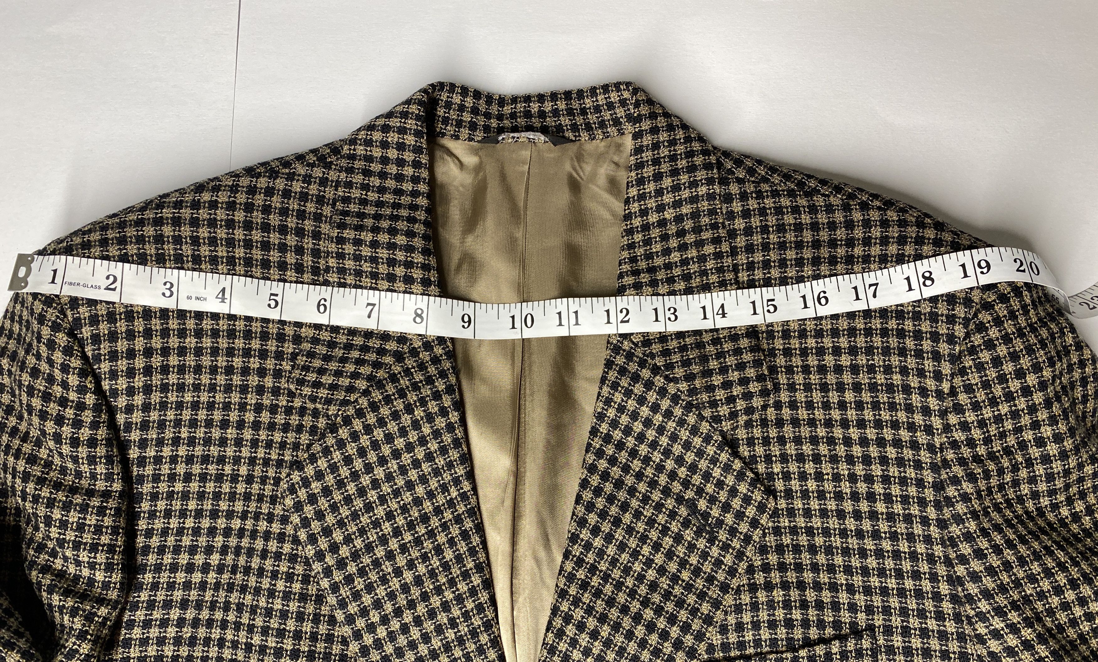 Vintage Vintage Checkered Jacket Chest 43" Sport Coat Plaid Jacket Size US L / EU 52-54 / 3 - 8 Thumbnail