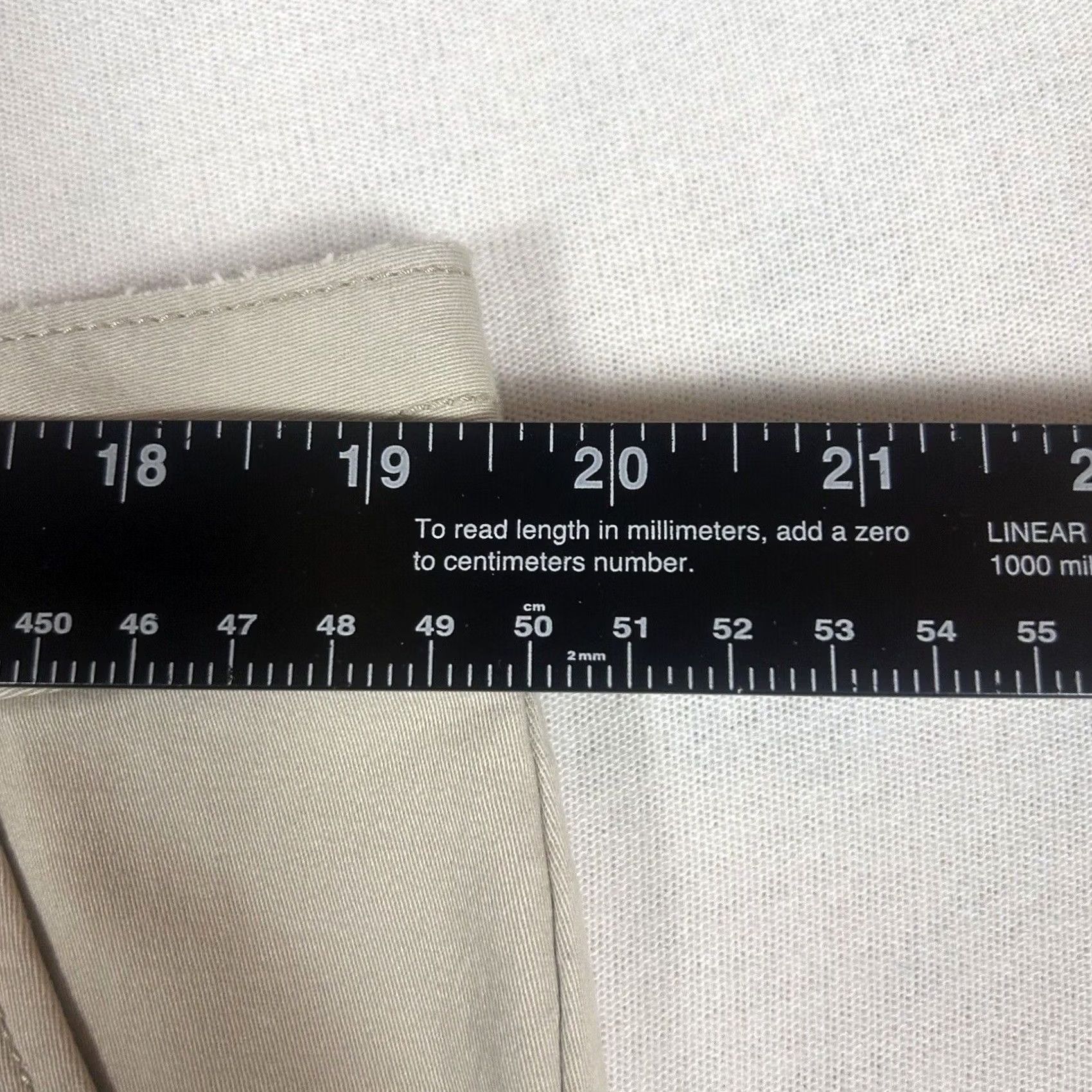 Vintage Kohls SO NEW Bootcut Khaki Pants Girls Teens Size 17 Uniform Pants Stretch NWT Size 38" / US 16 / IT 52 - 7 Thumbnail