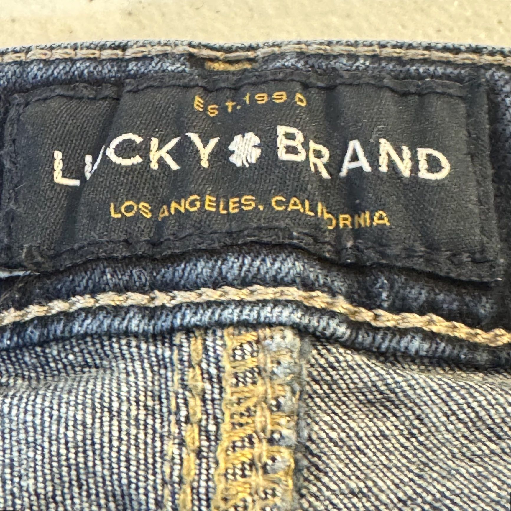 Lucky Brand Lucky Brand Jeans Womens 8 29 Bridgette Crop Skinny Whiskered Denim Blue Stretch Jeans Men’s/ Women’s? Size 30" / US 8 / IT 44 - 4 Thumbnail