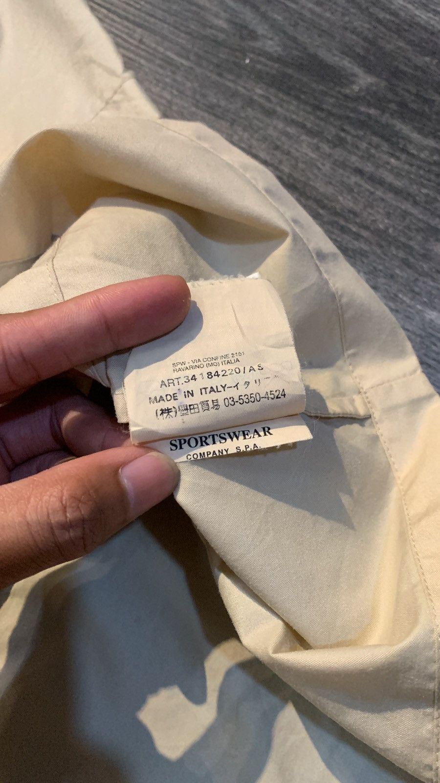 Vintage C.P. Company Beige Jacket Size M 48-50 Italy Casual