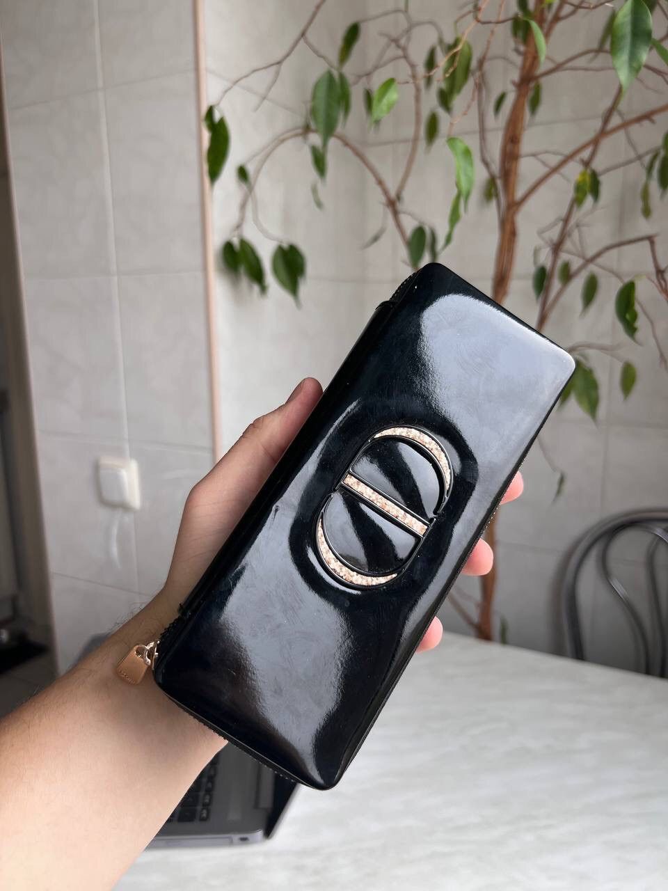 Christian Dior Monsieur × Dior × Vintage Christian Dior parfums bag cosmetic pouch wallet CD Size ONE SIZE - 4 Thumbnail