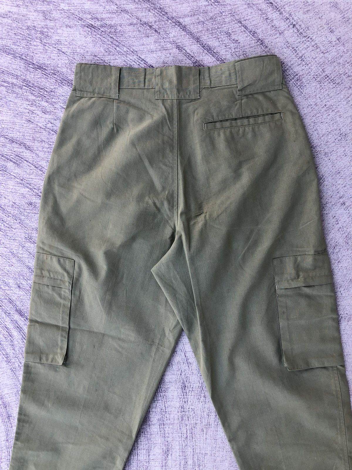 Japanese Brand Japanese Green Cargo Pants Multipocket Tactical Utility Size US 27 - 13 Thumbnail