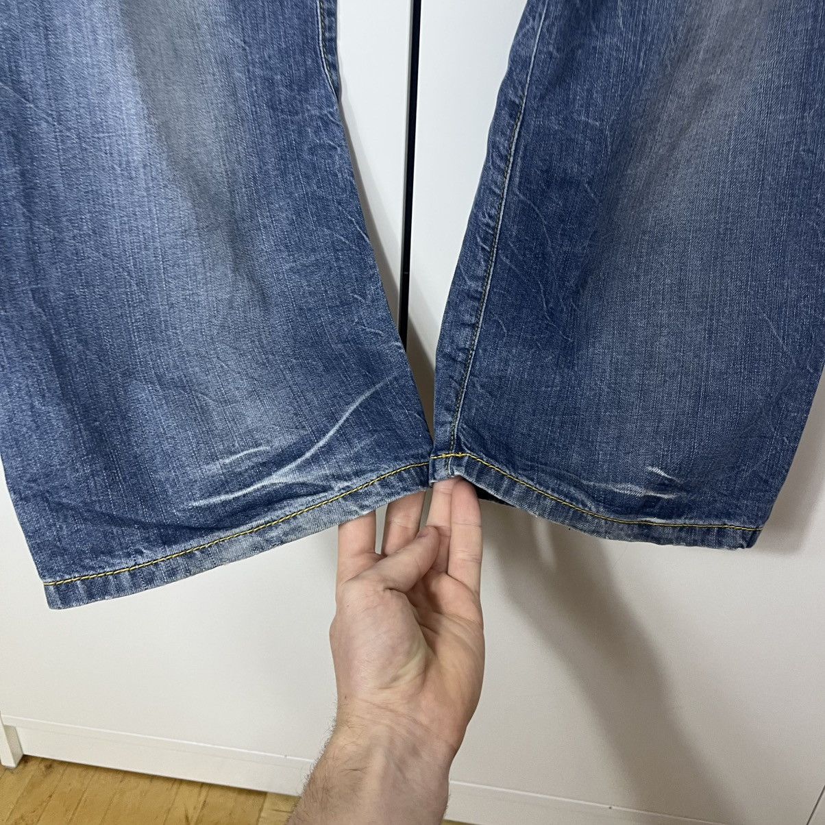 G-Star G-Star Raw S.C. Ruger Denim Washed Blue Jeans Streetwear Y2K Size US 32 / EU 48 - 13 Thumbnail