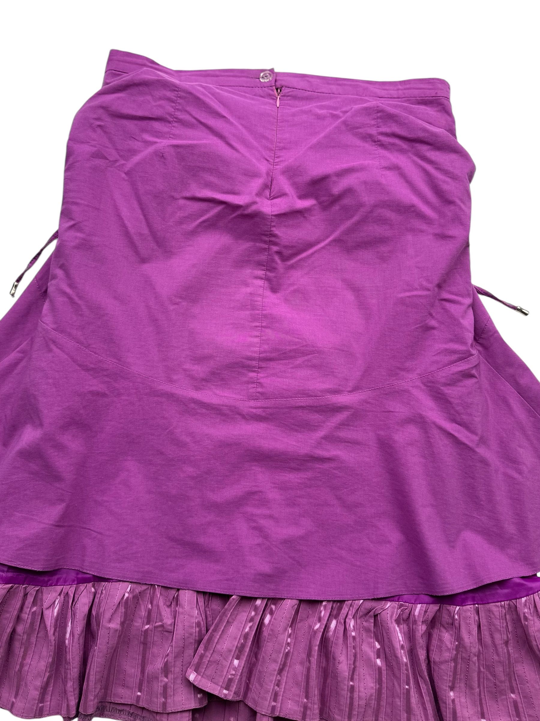 Japanese Brand Vintage Flare Skirt With Bondage W165(V9) Size 32" / US 10 / IT 46 - 8 Thumbnail