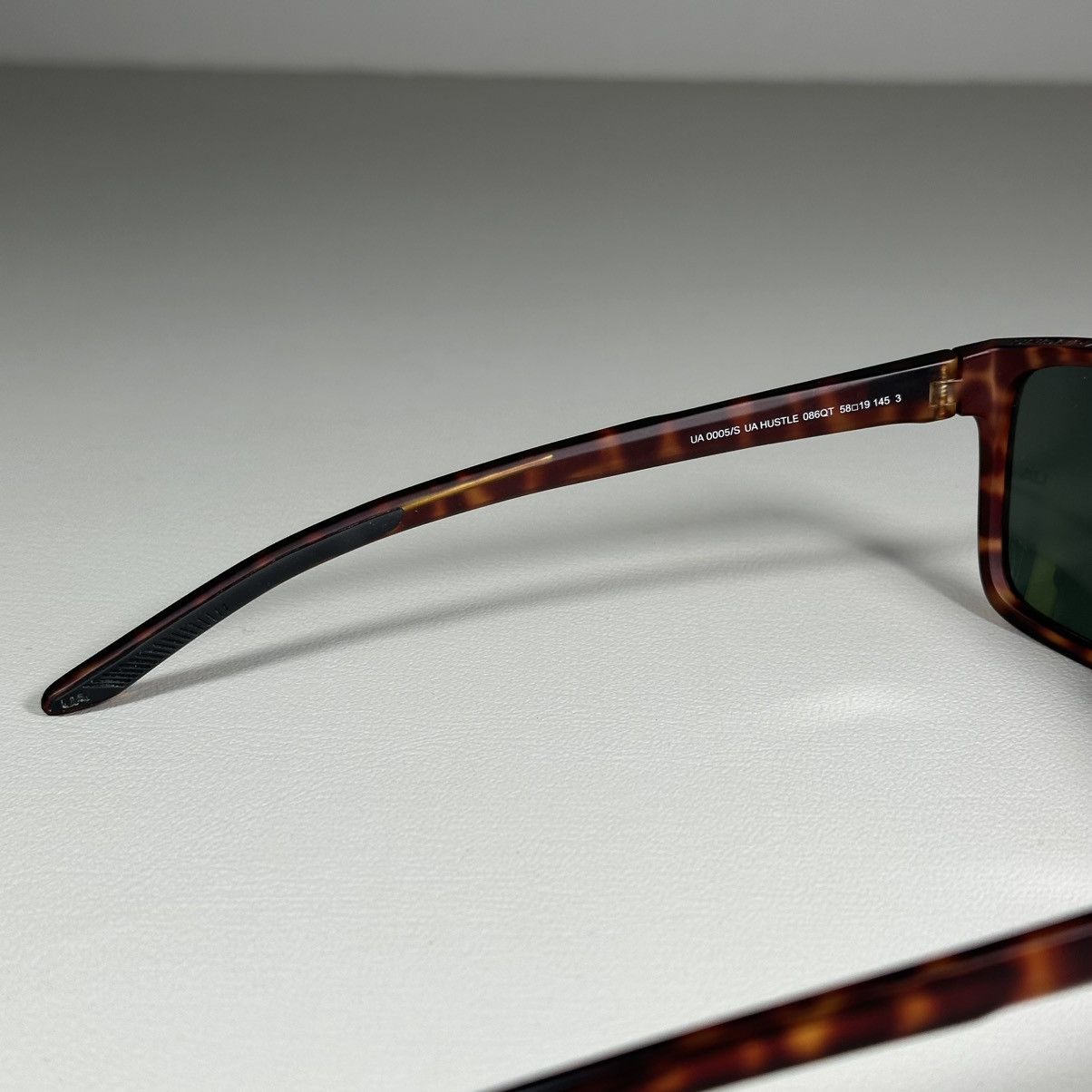 Under Armour Under Armour UA 0005/S Brown Havana Rectangular Sunglasses Size ONE SIZE - 3 Thumbnail