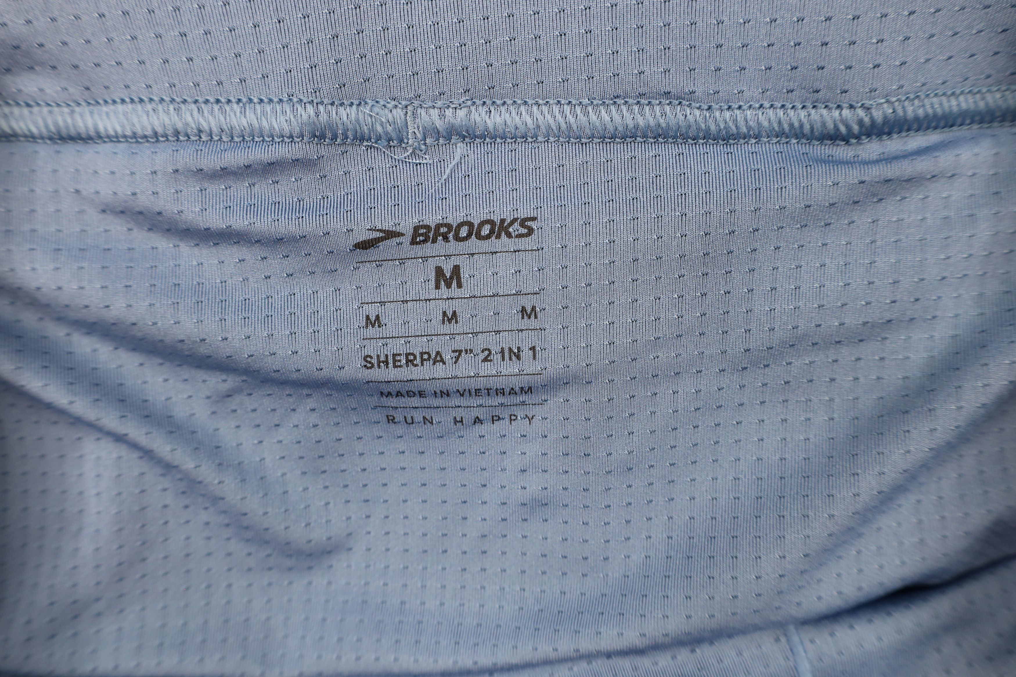 Brooks × Vintage Brooks Running 2 In 1 Lined Running Jogging Shorts Blue 7" Size US 32 / EU 48 - 6 Thumbnail