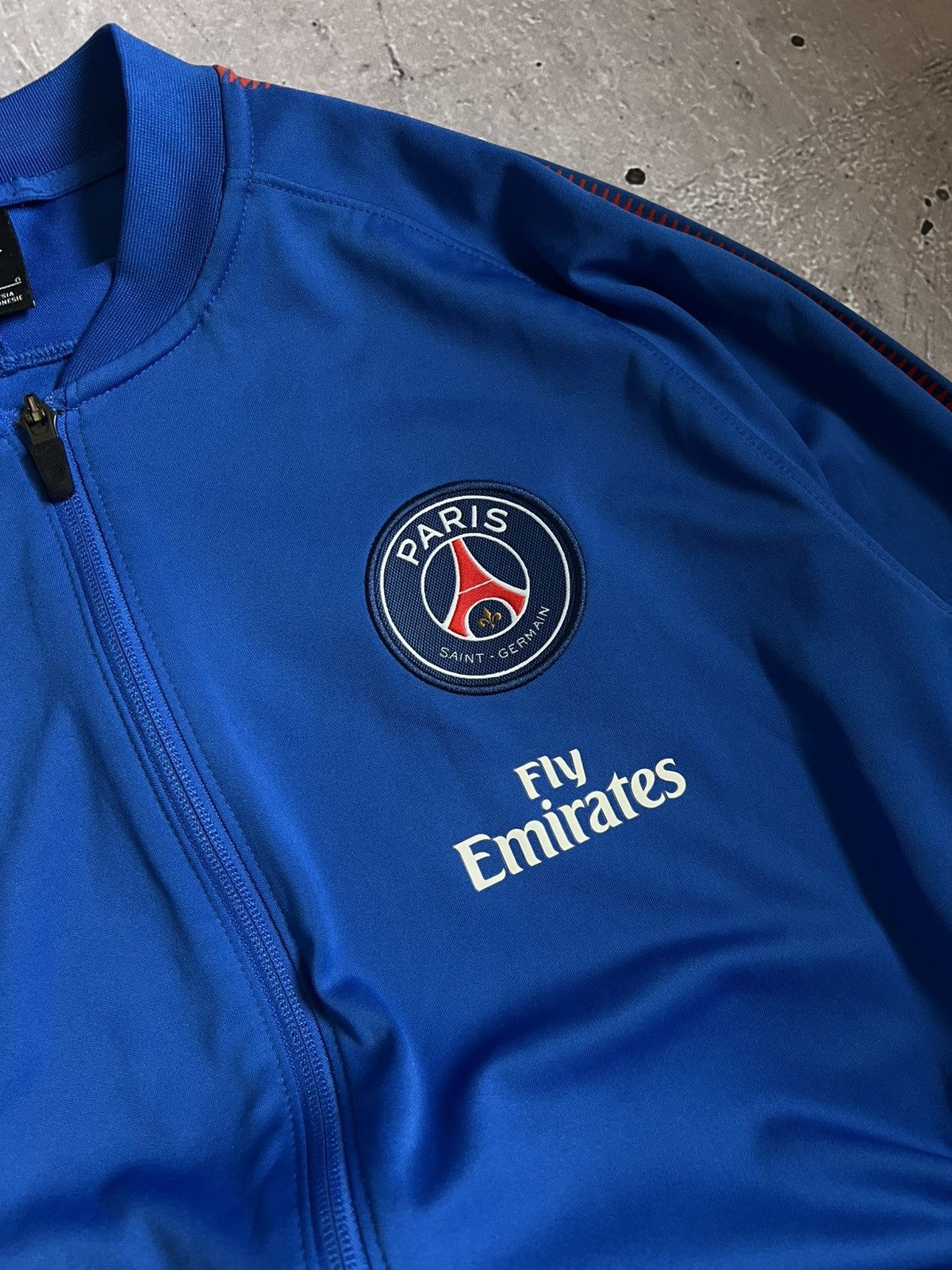 Nike Nike FC PSG Paris Saint Germain Full Zip Training Jacket L Size US L / EU 52-54 / 3 - 5 Thumbnail