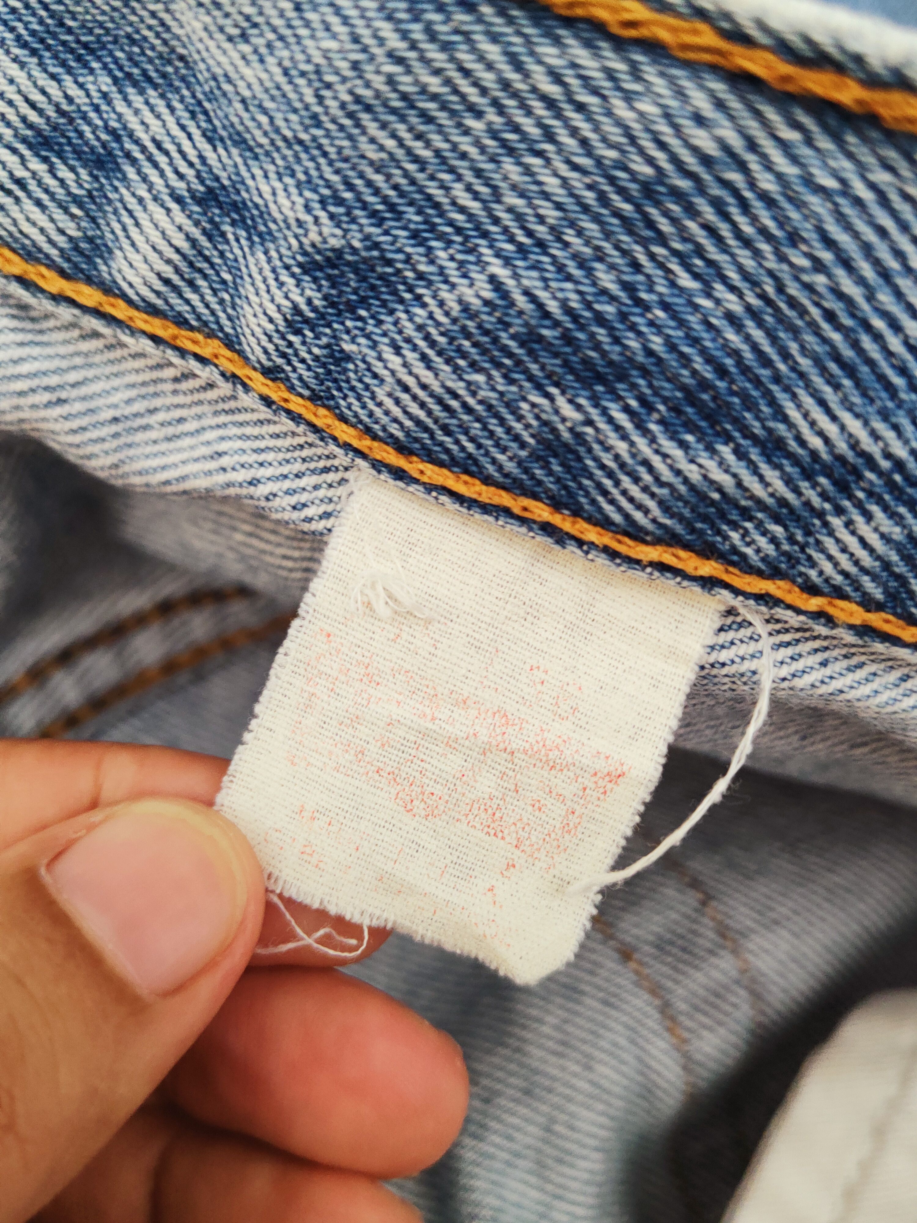 Levi's D Levi's R Vintage Blue Distressed Ripped Jeans #S2701 Size US 32 / EU 48 - 17 Thumbnail