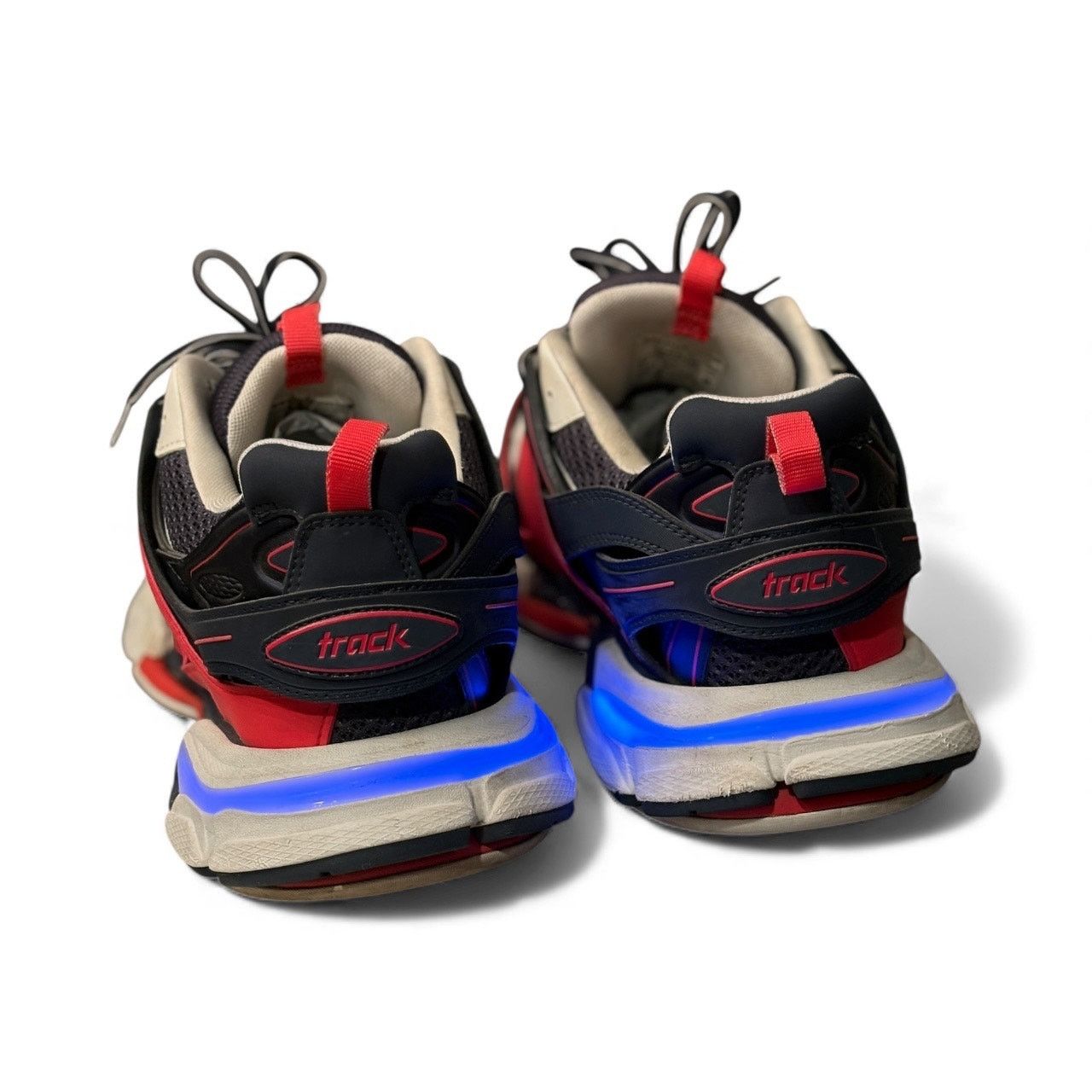 Balenciaga Size 44(11US) - Balenciaga Track LED ' Red Navy ' Size US 11 / EU 44 - 7 Thumbnail