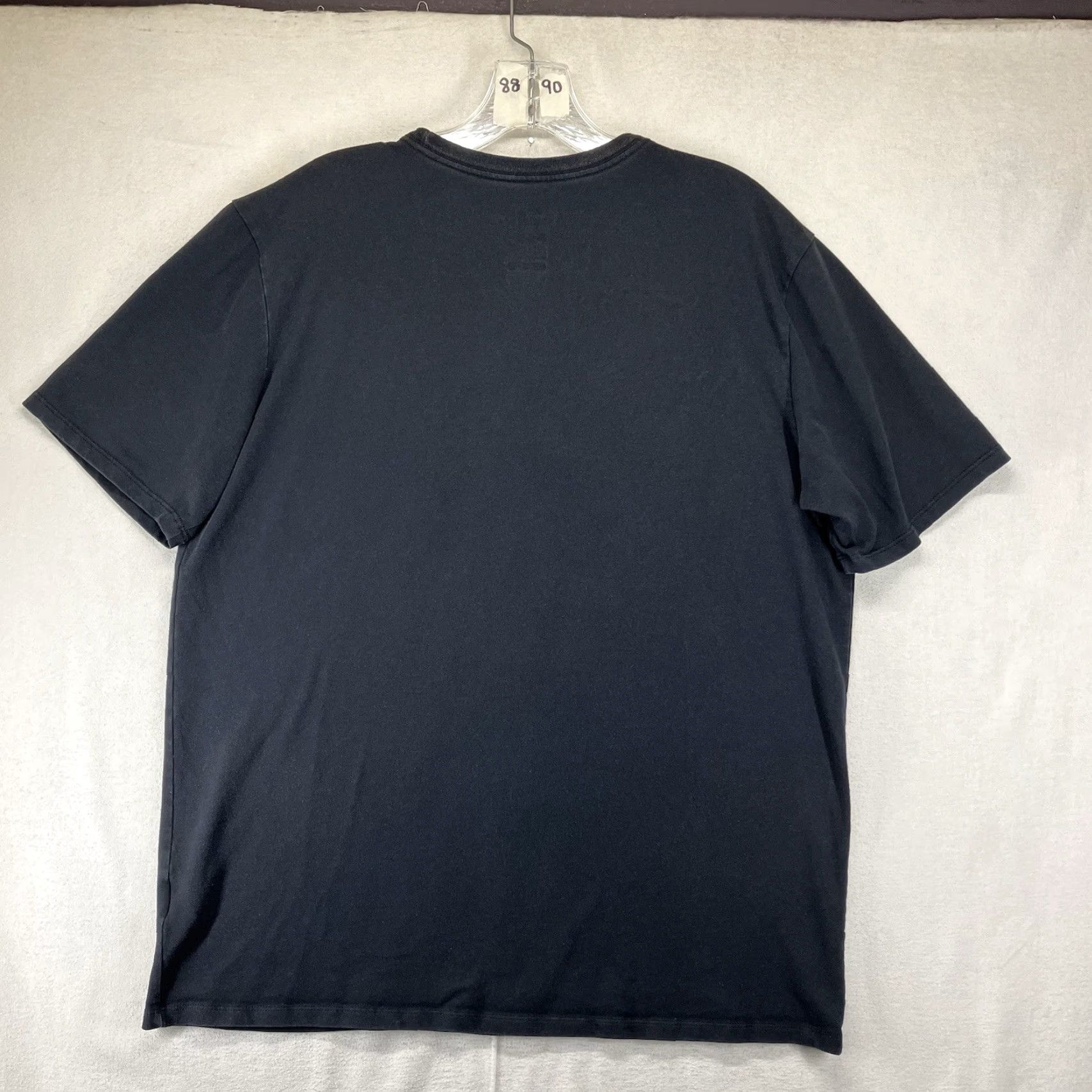Nike NIKE Dri-FIT Athletic T-Shirt Mens Large Black Graphic Basketball Retro 90s Size US L / EU 52-54 / 3 - 2 Thumbnail