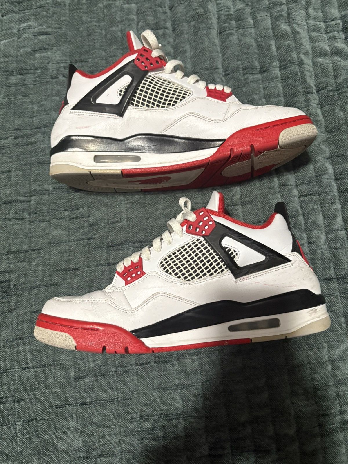 Jordan Brand Air Jordan 4 Fire Red Size US 10 / EU 43 - 2 Thumbnail