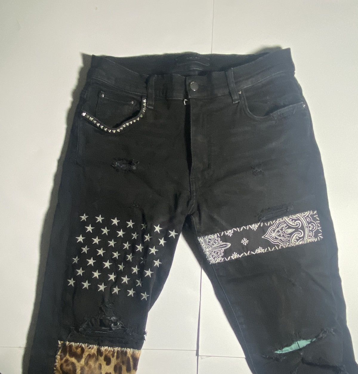 Amiri Amiri Animal Leopard Jeans Size US 32 / EU 48 - 12 Thumbnail