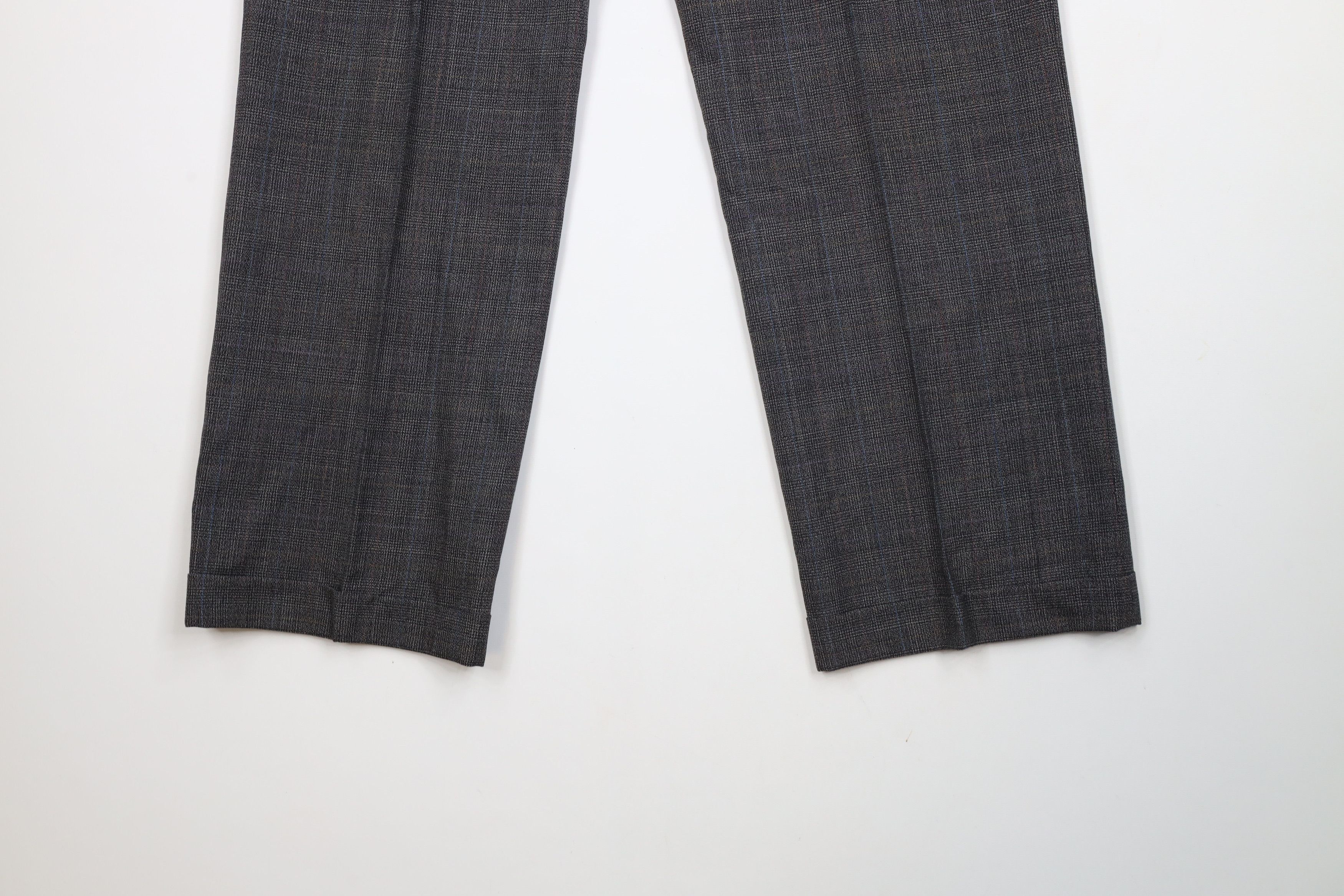 Vintage Vintage 70s Streetwear Pleated Wide Leg Chino Pants Plaid Size US 31 - 10 Thumbnail
