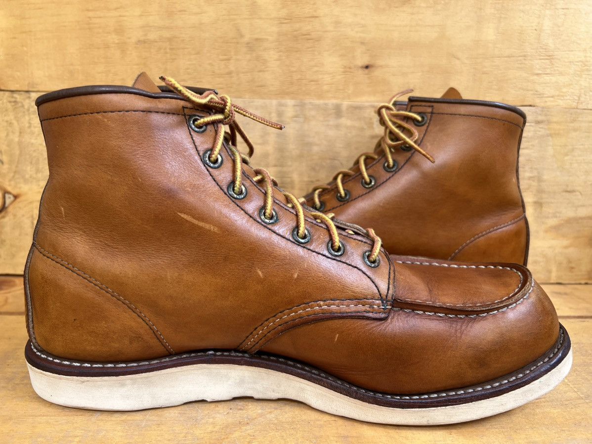 Red Wing Red Wing 6-Inch Classic Moc 875 Oro Legacy Leather Boot Size US 12 / EU 45 - 11 Thumbnail